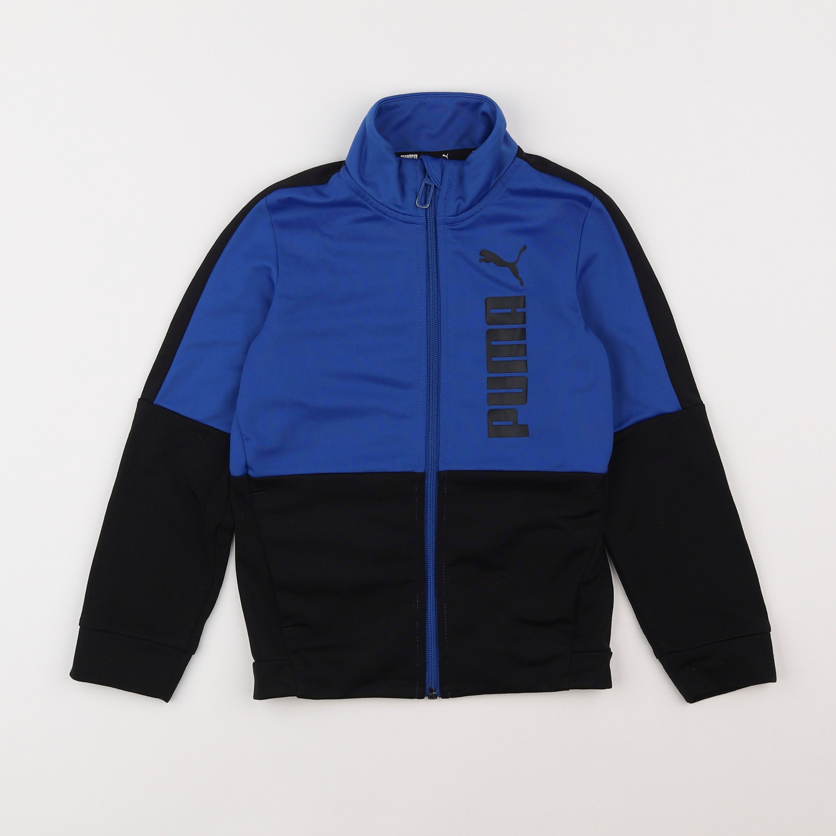 Puma - sweat bleu, noir - 6 ans