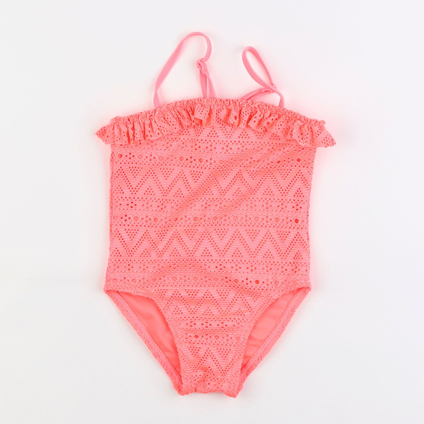 Tape à l'oeil - maillot de bain rose fluo - 2 ans