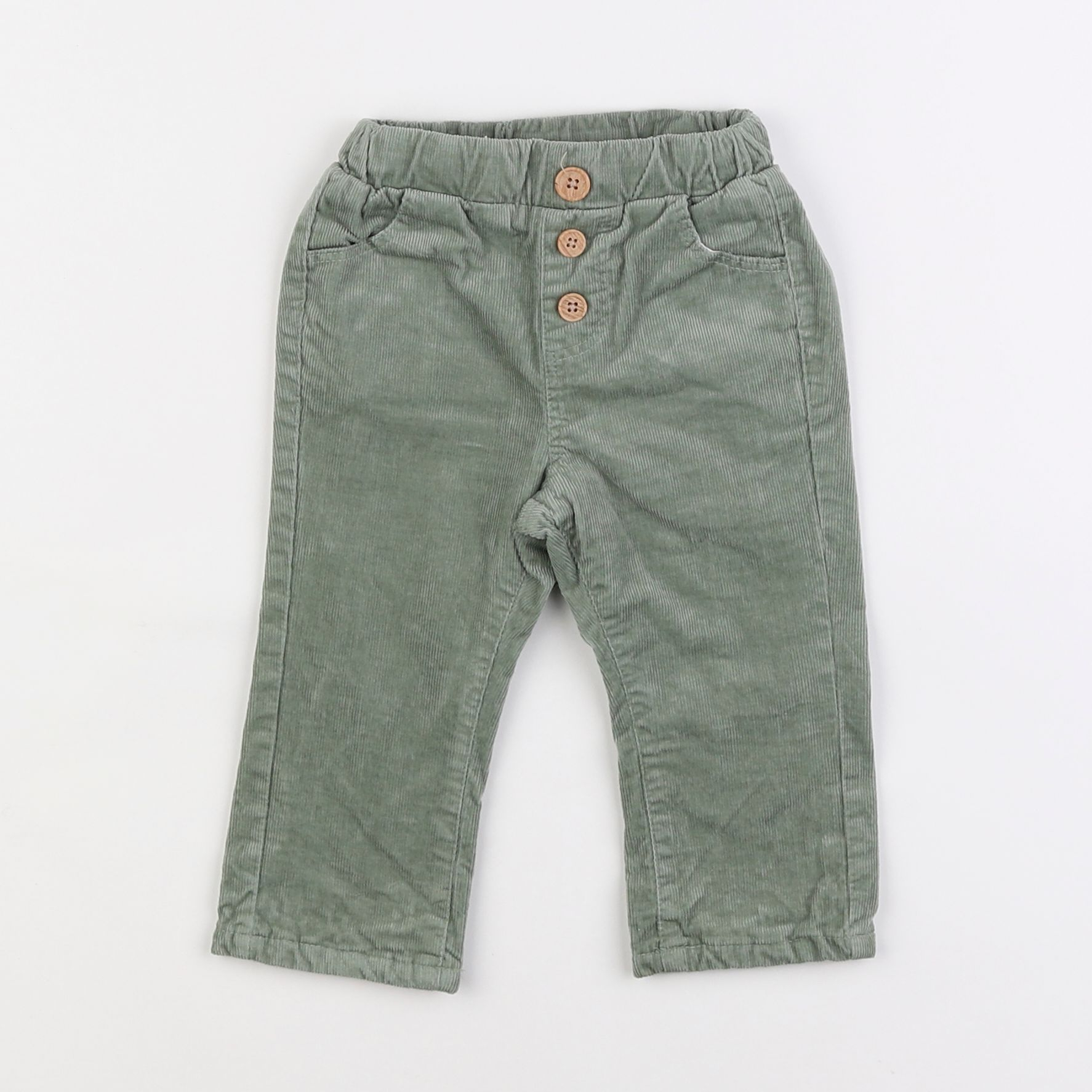 Tape à l'oeil - pantalon vert - 9 mois