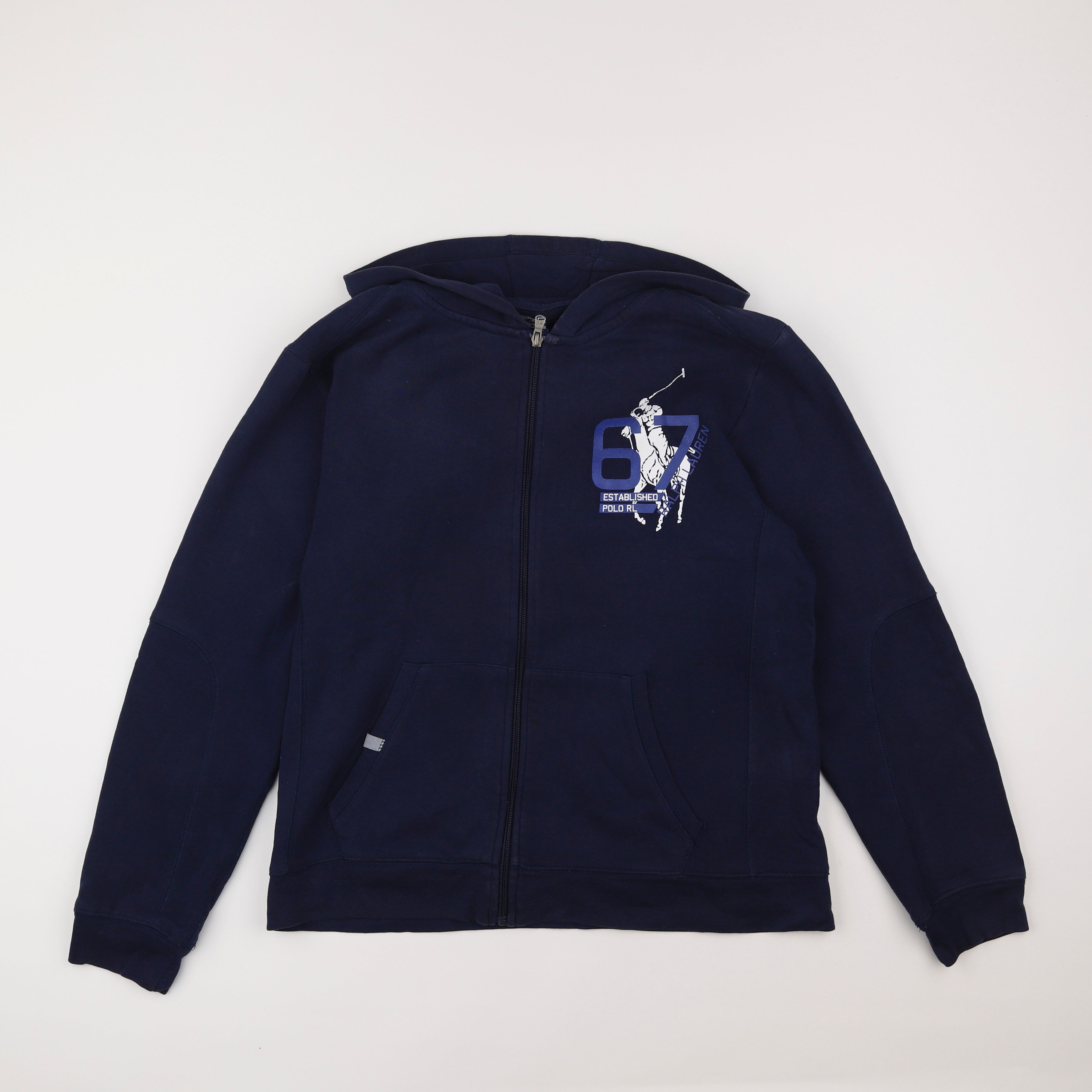 Ralph Lauren - sweat bleu - 16 ans