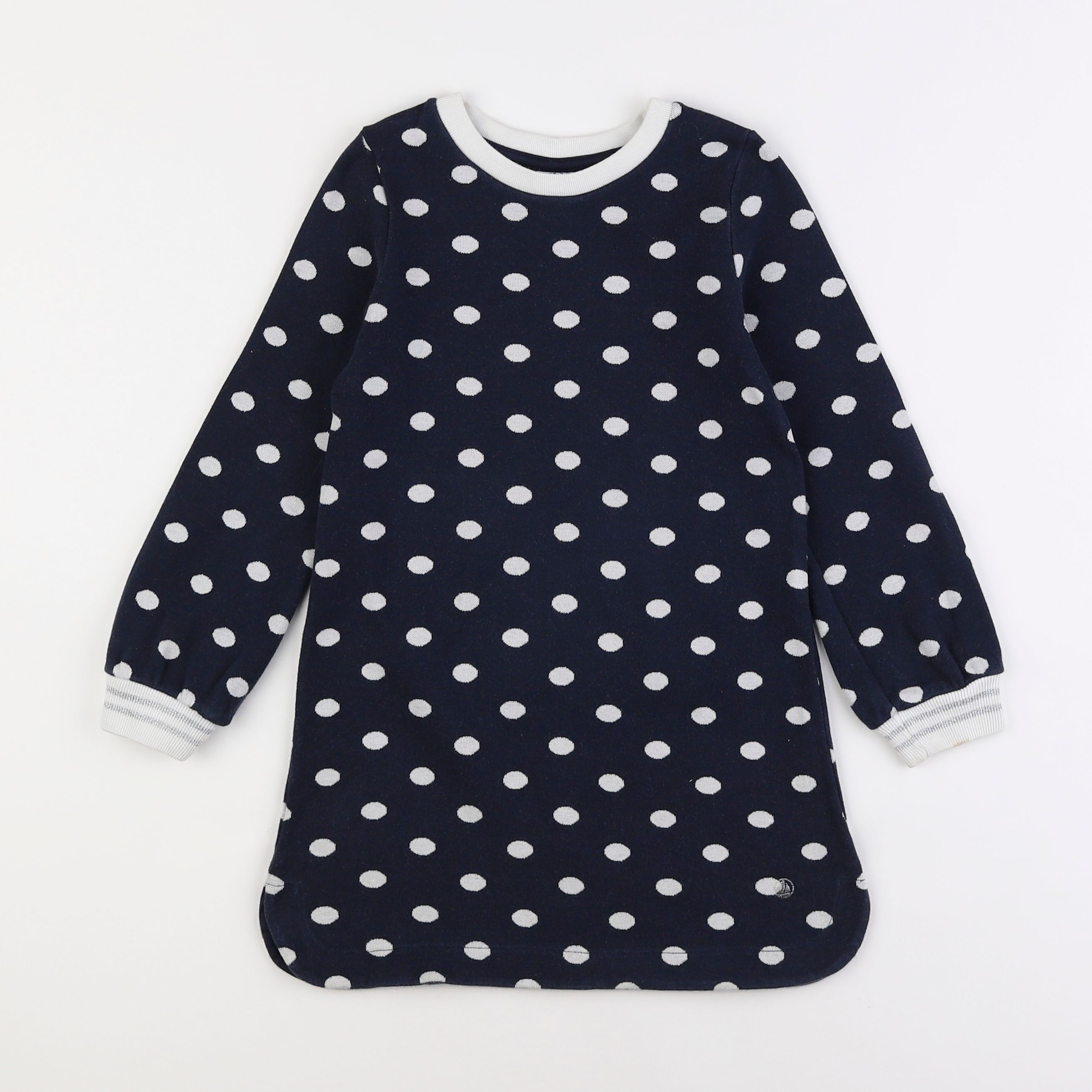 Petit Bateau - robe bleu - 6 ans