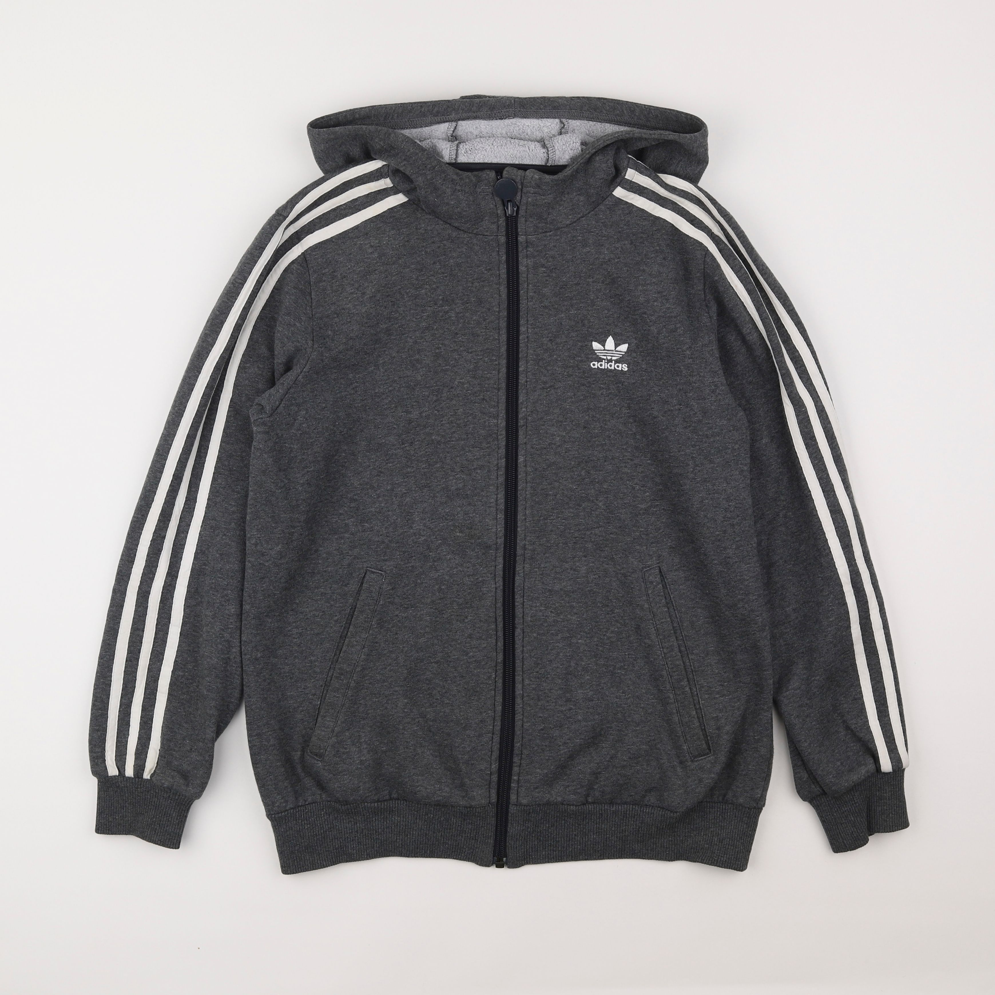 Adidas - sweat gris - 16 ans