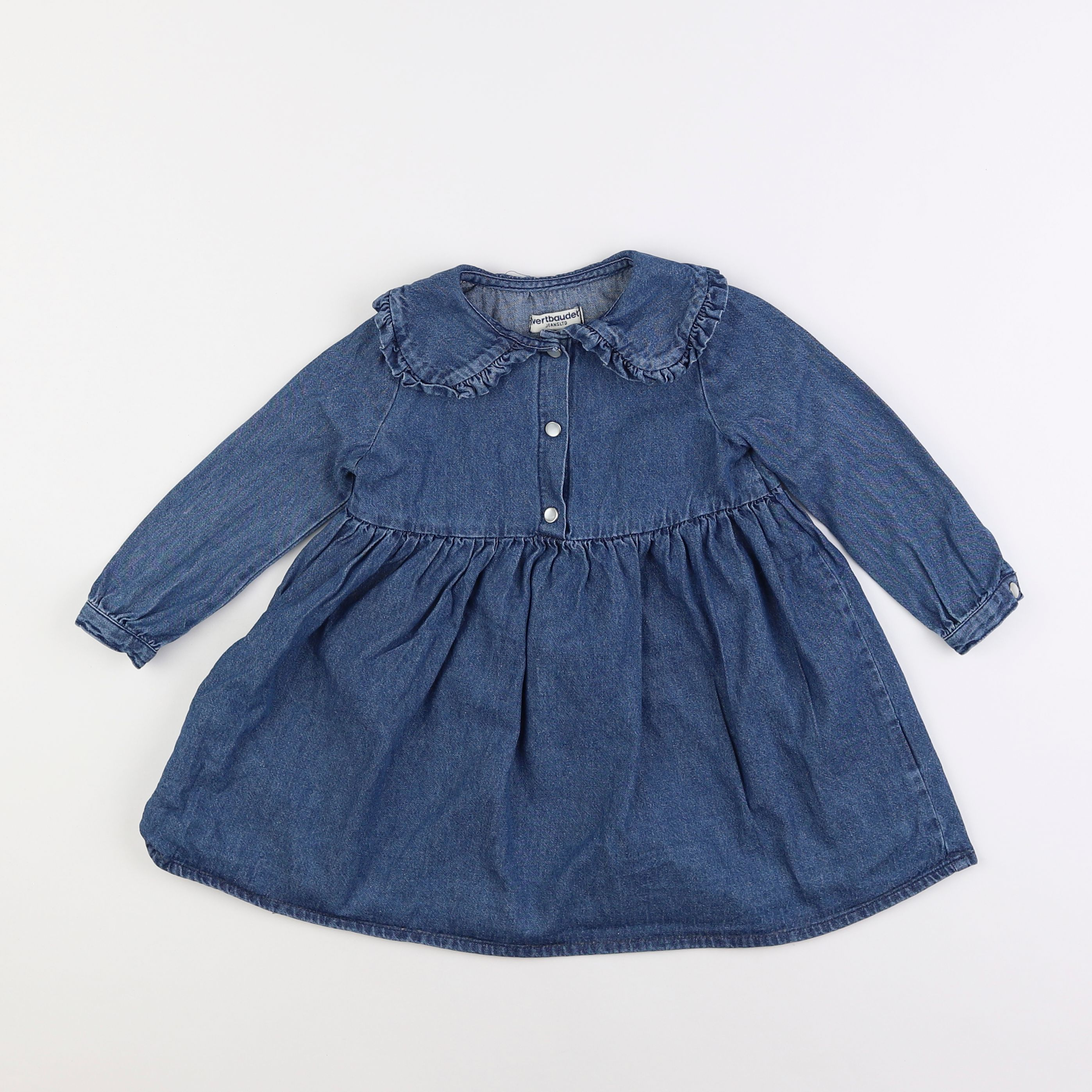 Vertbaudet - robe bleu - 3 ans