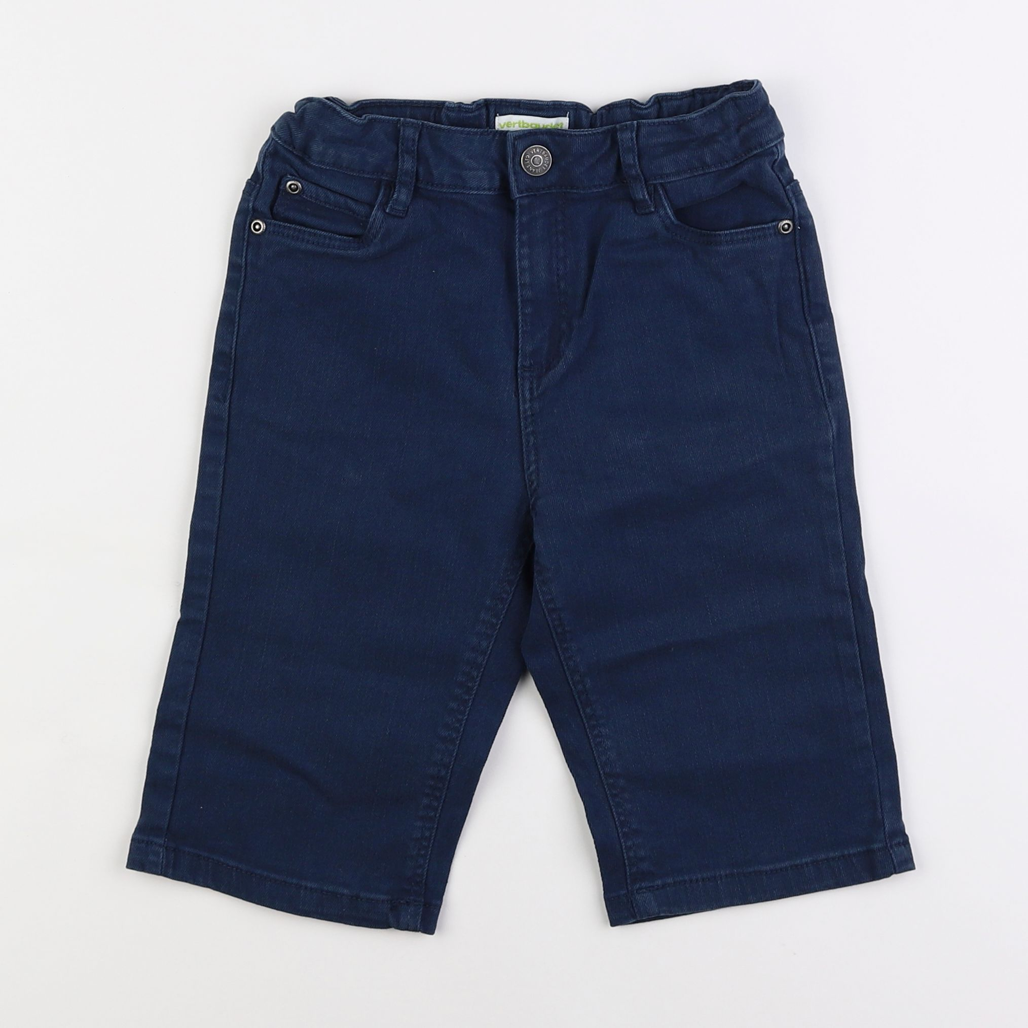 Vertbaudet - short bleu - 9 ans