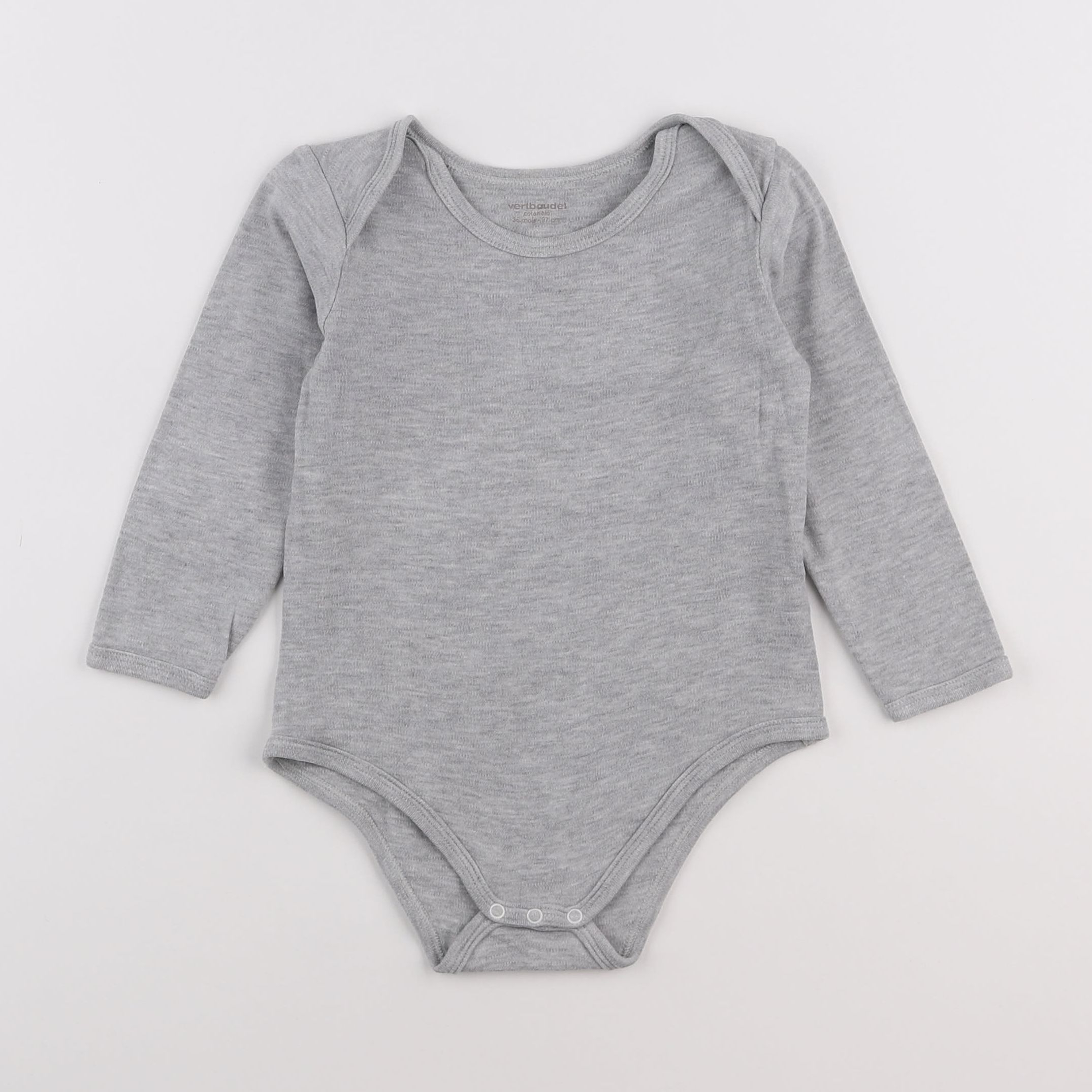 Vertbaudet - body gris - 3 ans