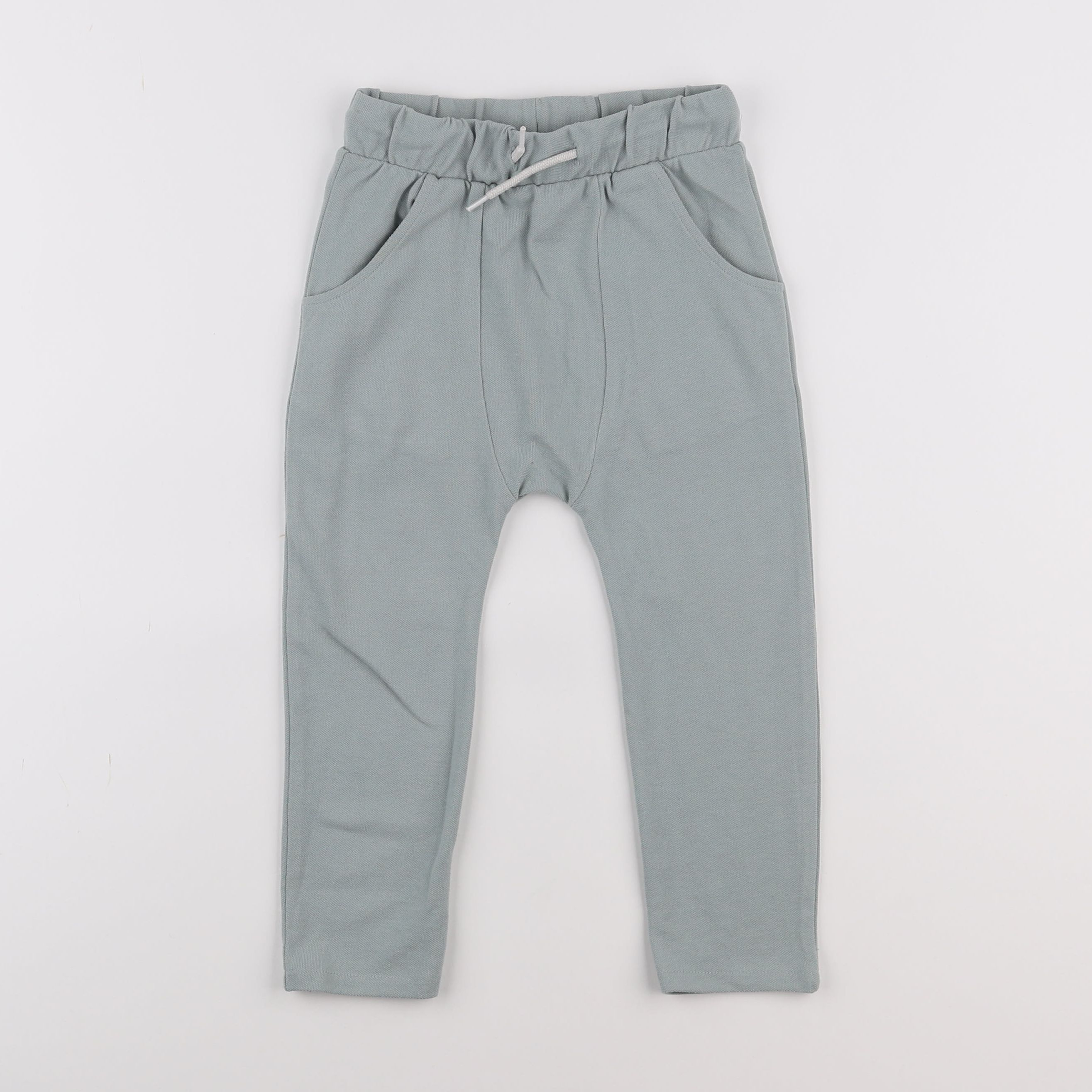 Vertbaudet - pantalon vert - 3 ans