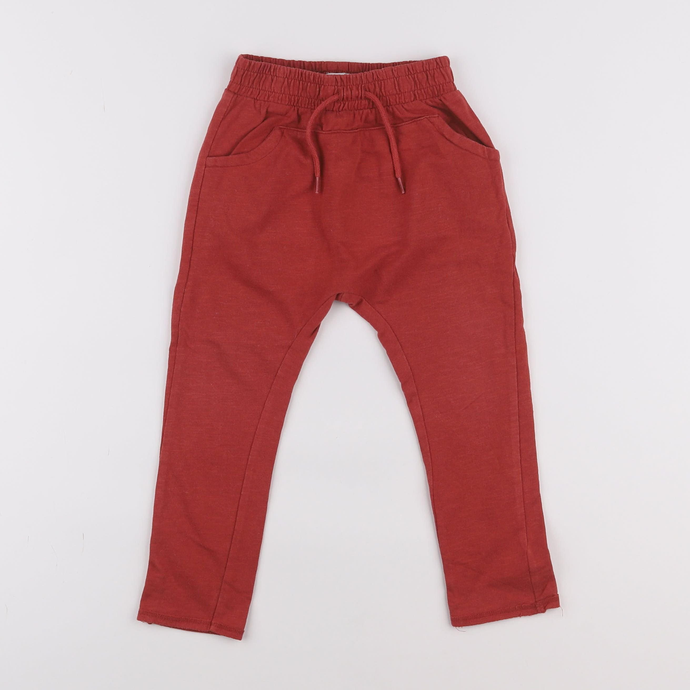 Vertbaudet - pantalon rouge - 3 ans