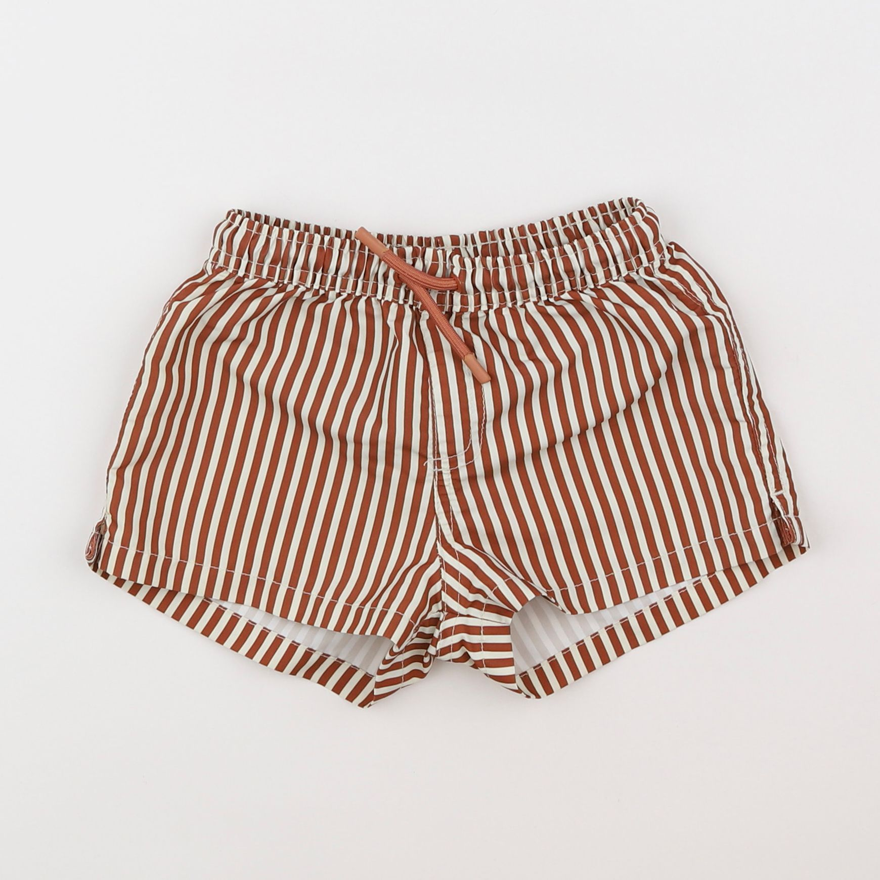 Zara - maillot de bain blanc, marron - 3/4 ans