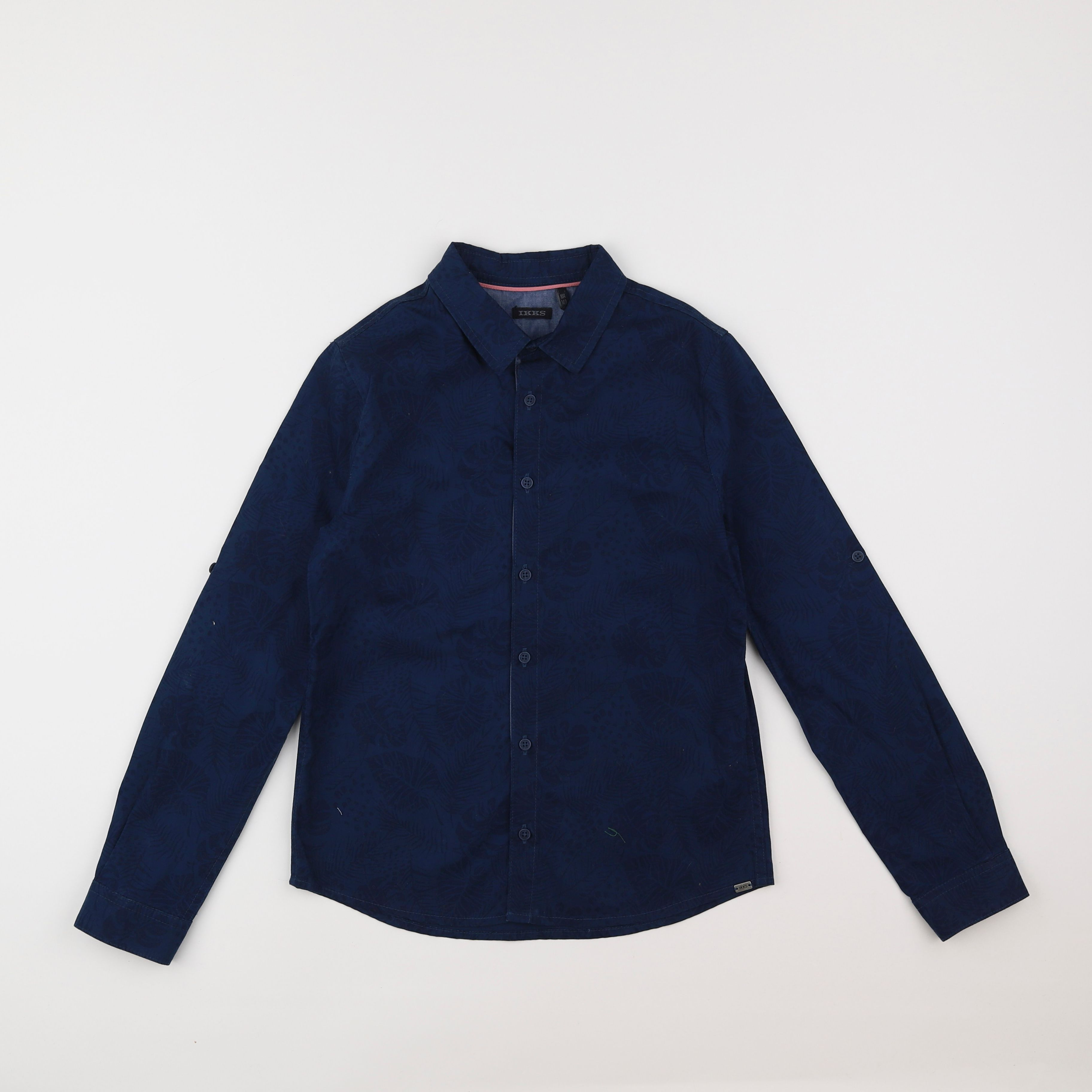 IKKS - chemise bleu - 10 ans