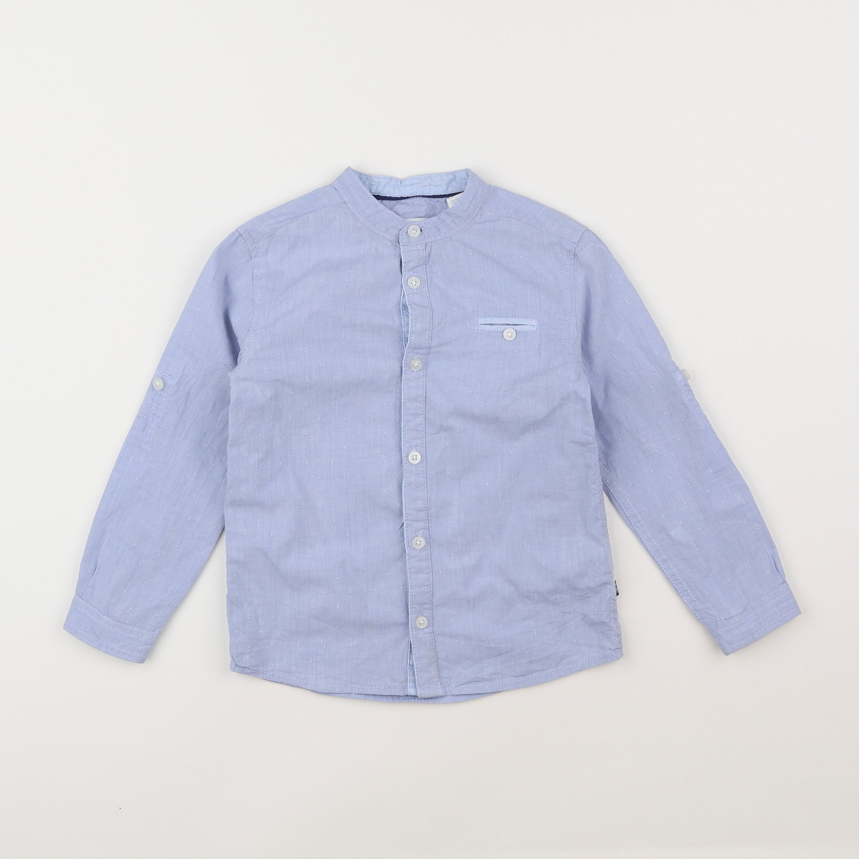 Okaidi - chemise bleu - 4 ans