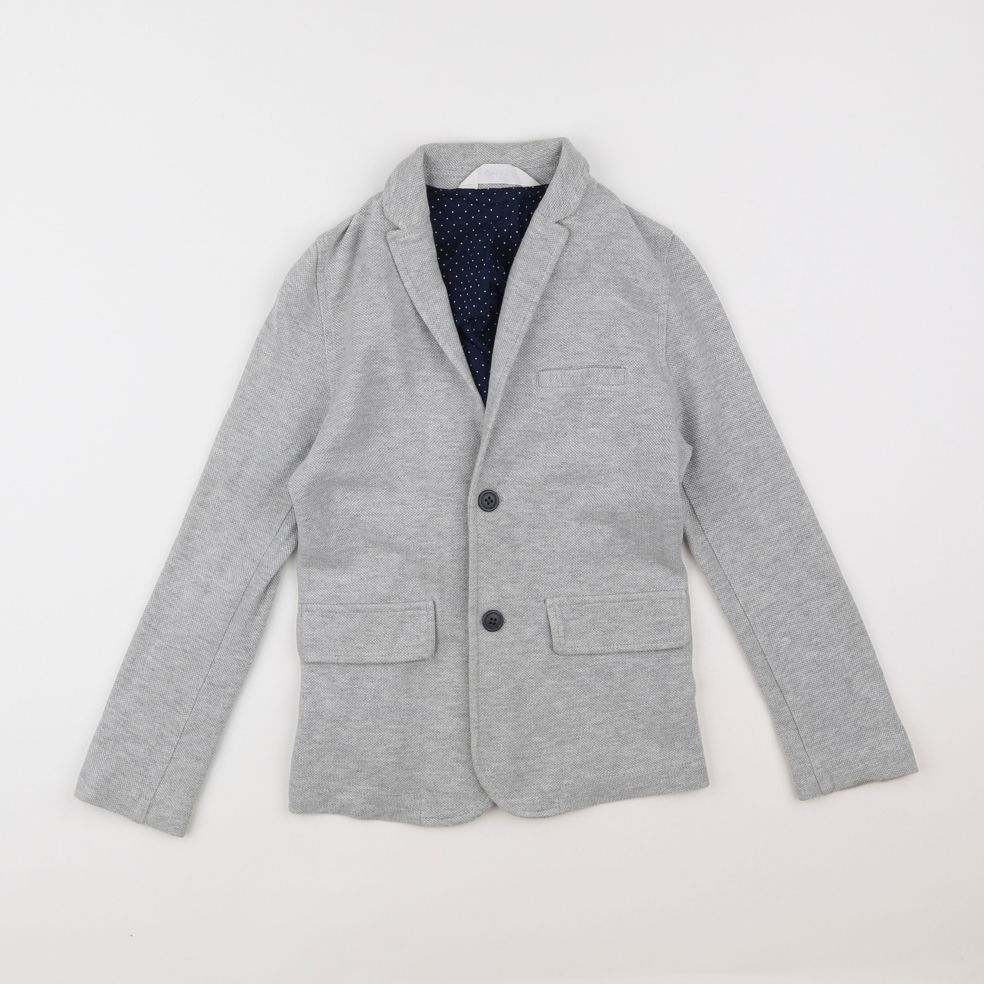 H&M - veste gris - 8/9 ans