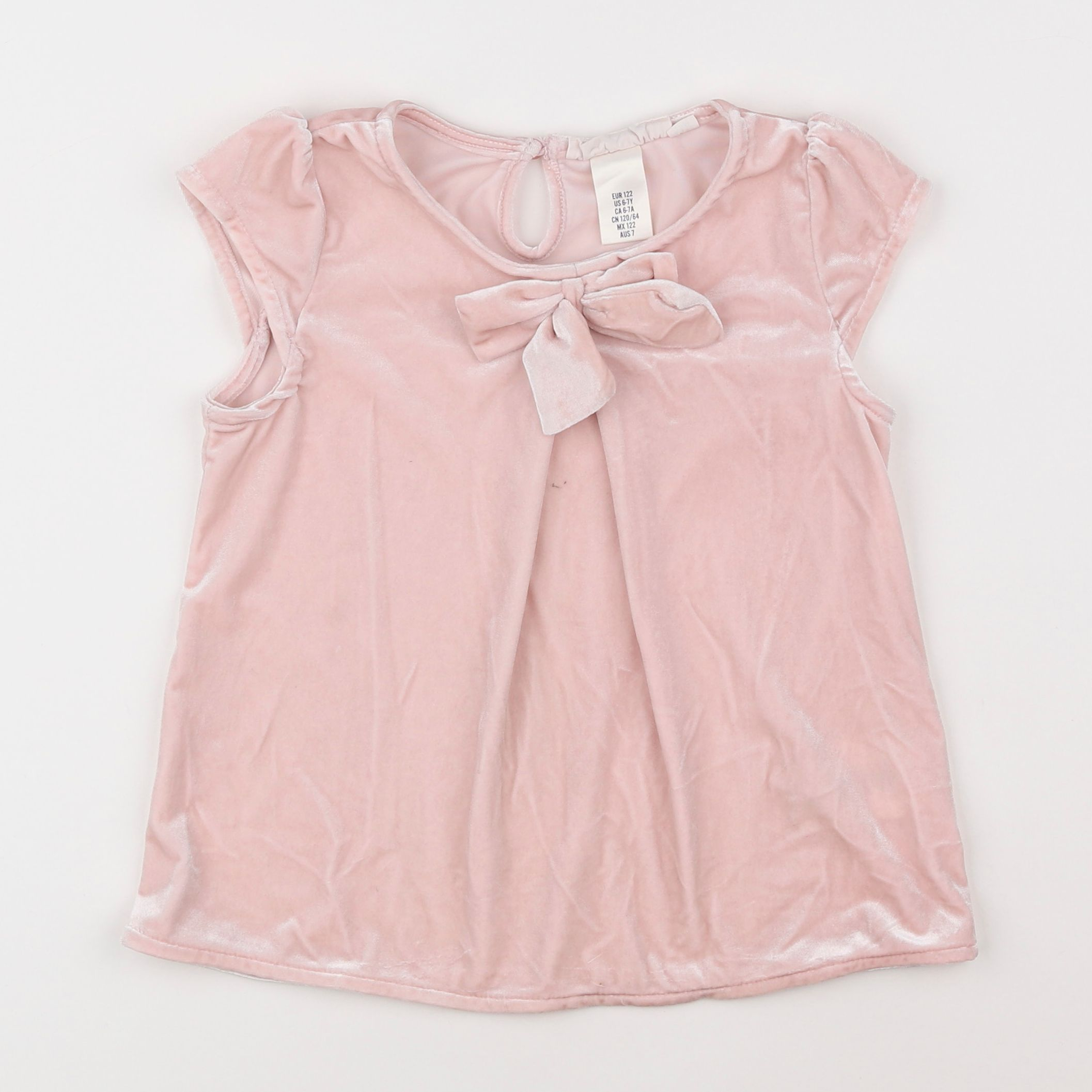 H&M - robe rose - 6/7 ans