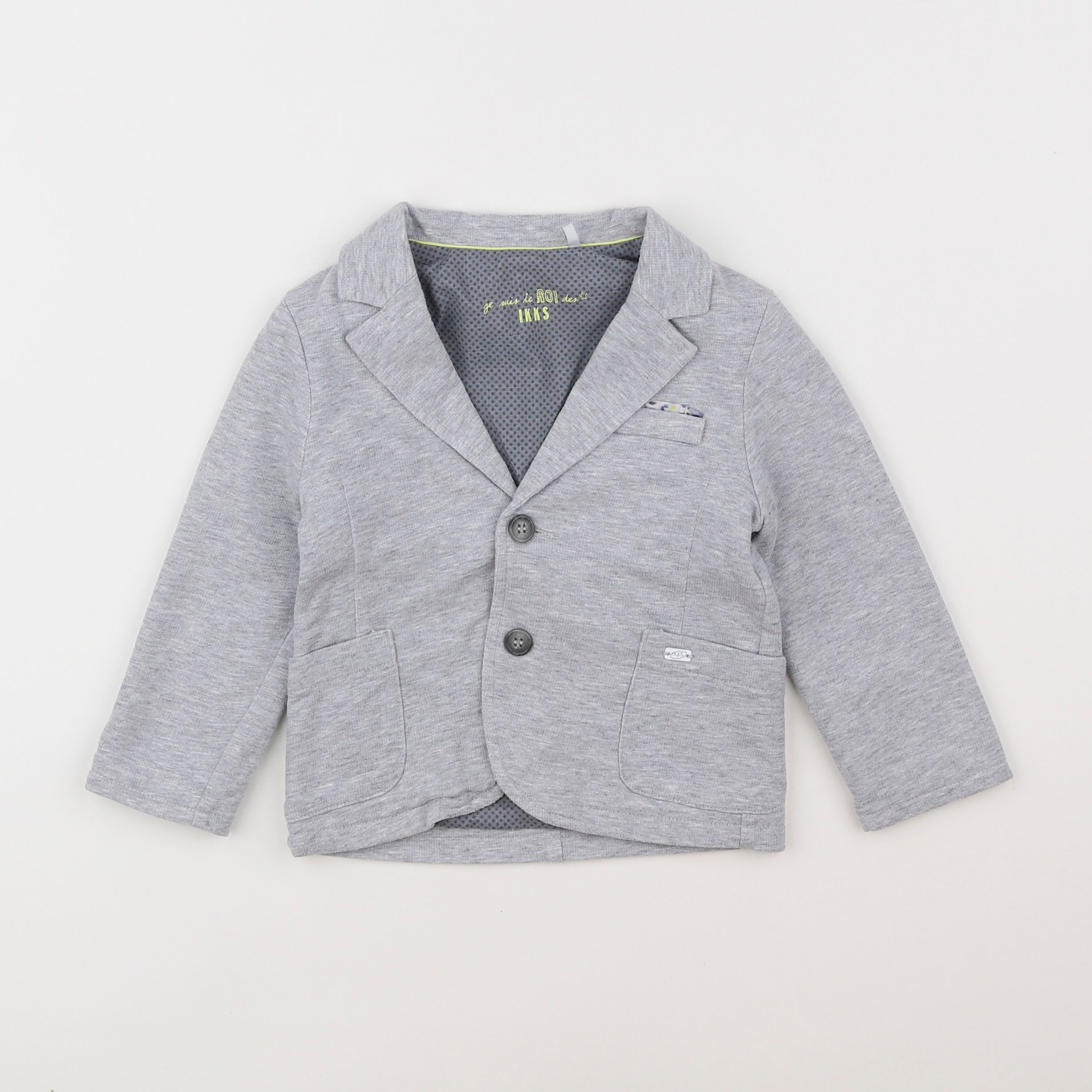 IKKS - veste gris - 2 ans