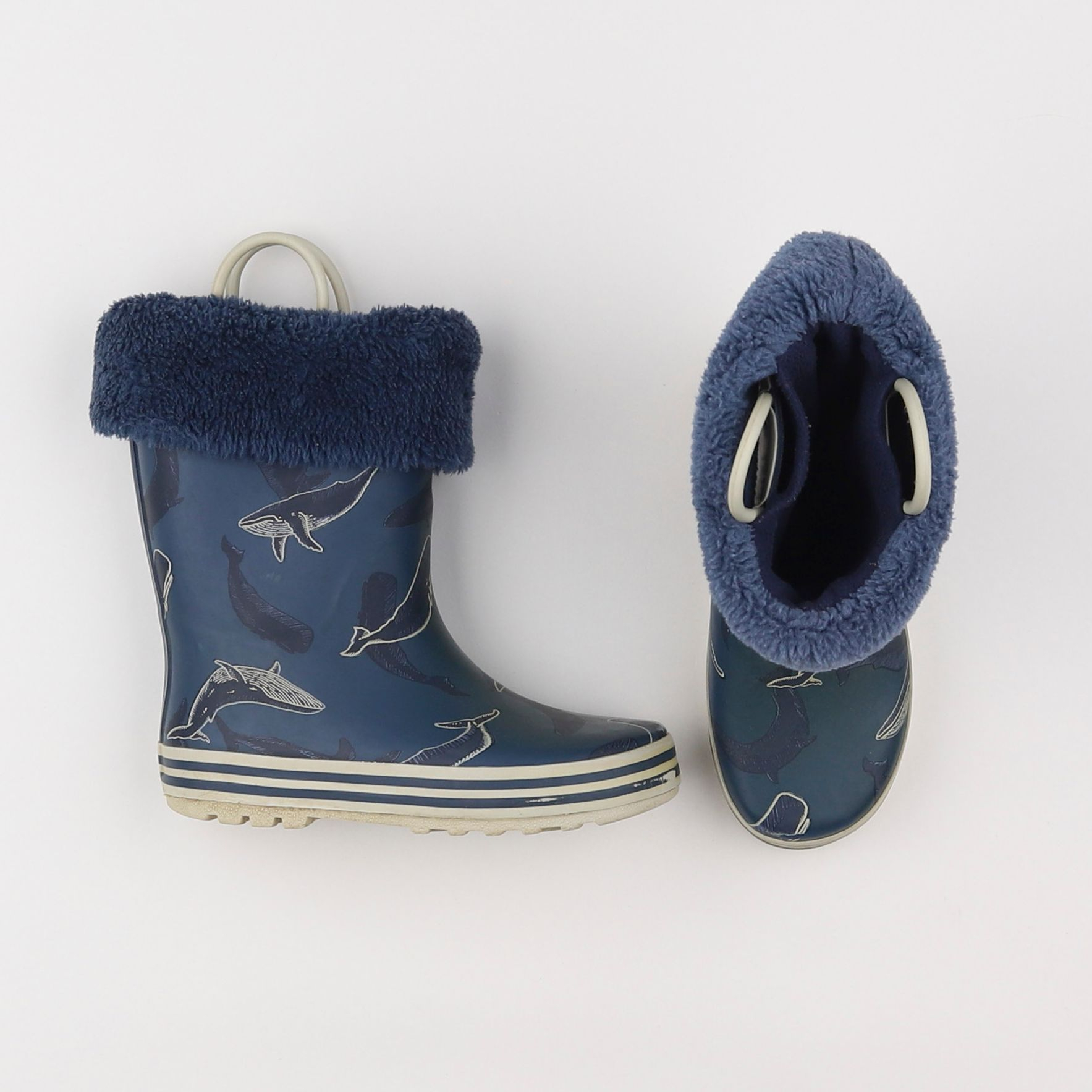 Vertbaudet - bottes bleu - pointure 30