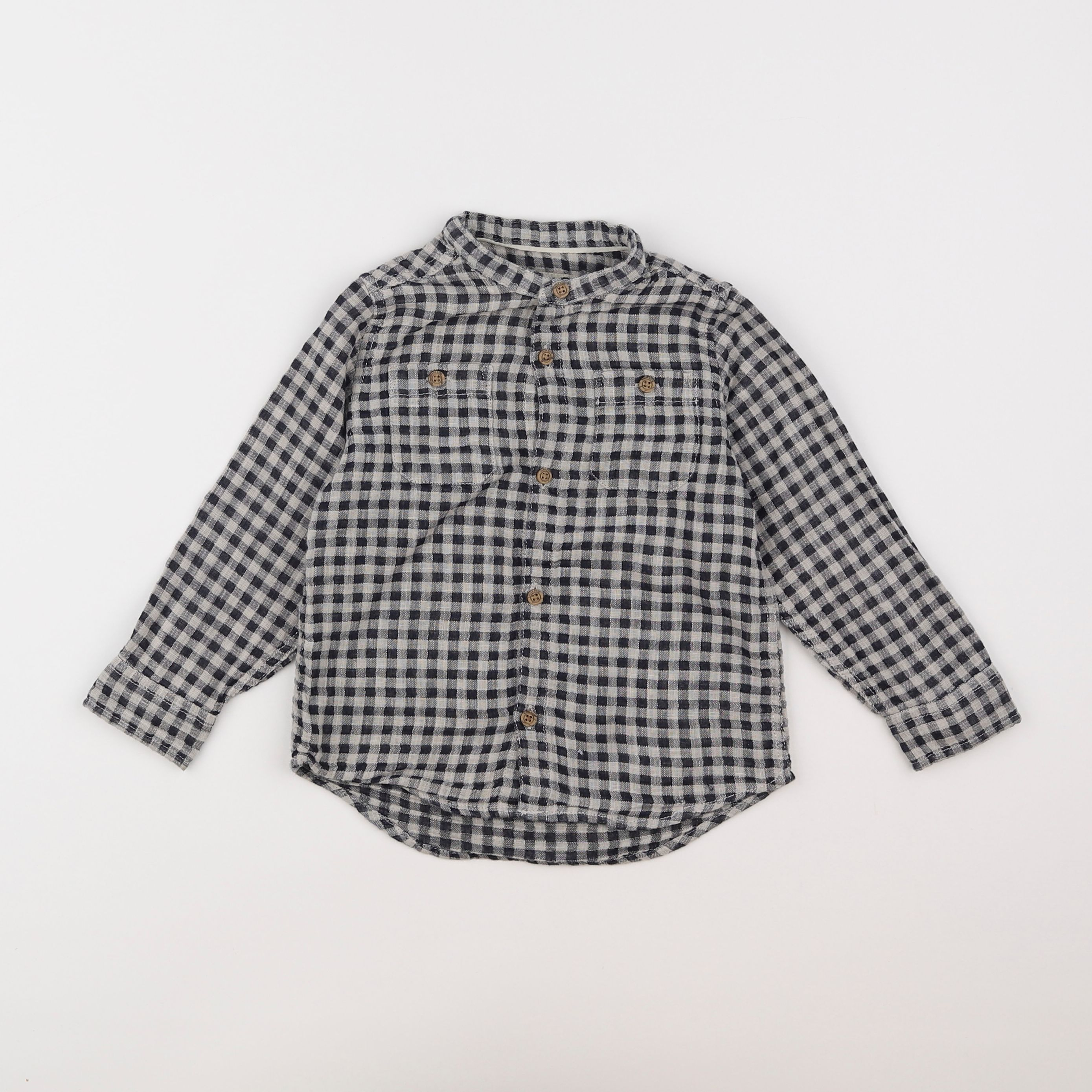 Zara - chemise gris - 4 ans