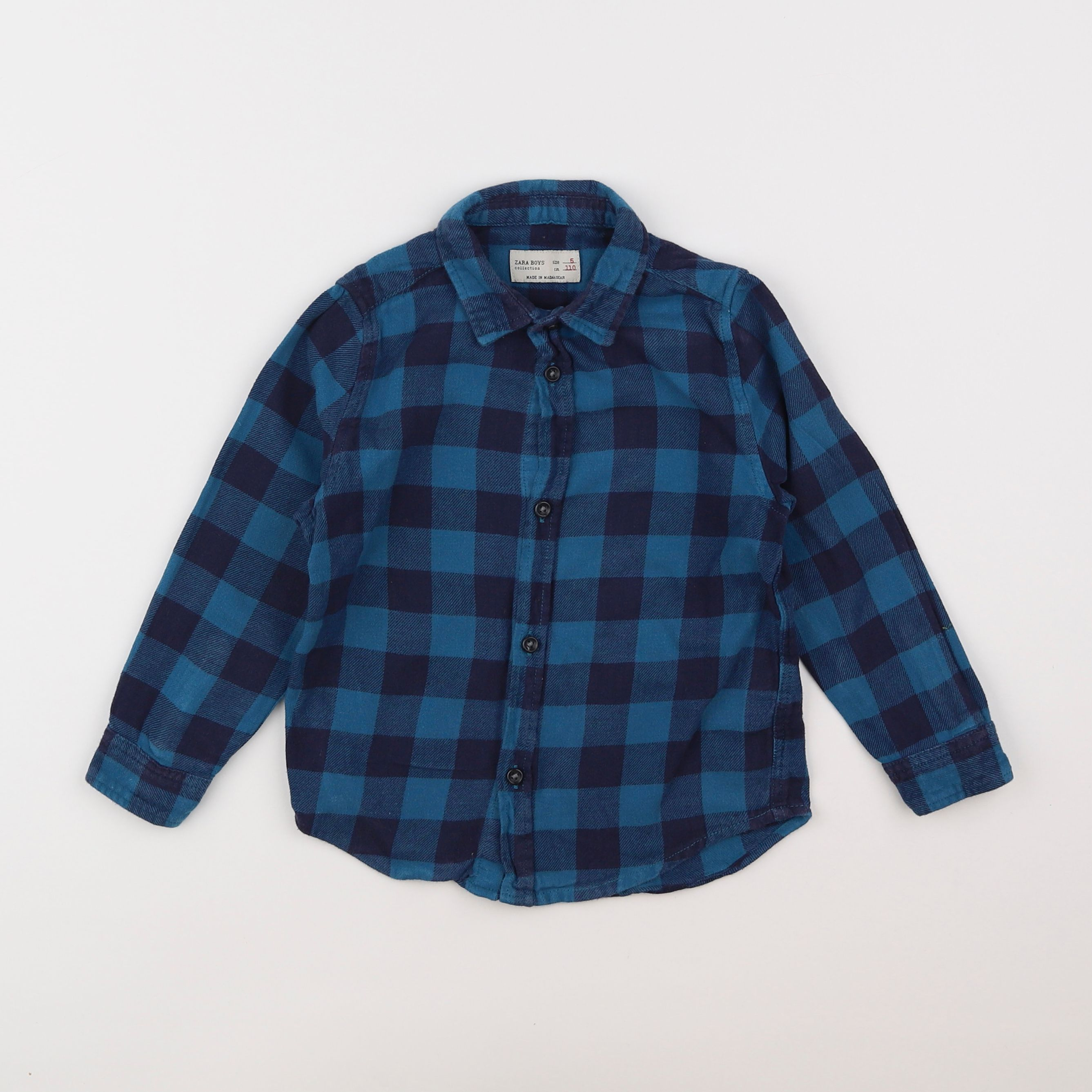 Zara - chemise bleu - 5 ans