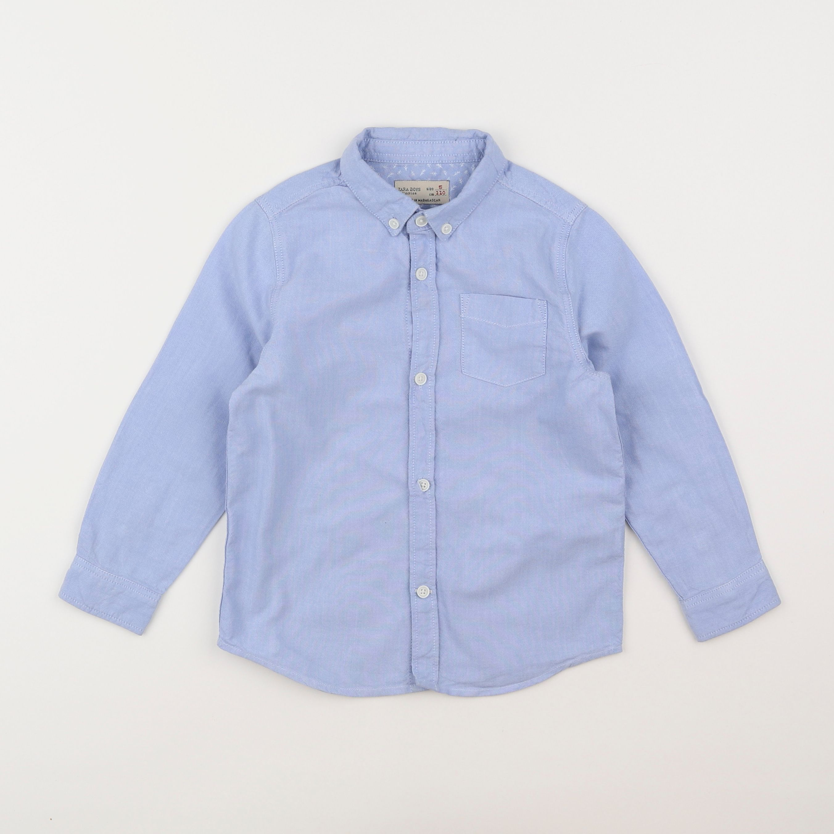 Zara - chemise bleu - 5 ans