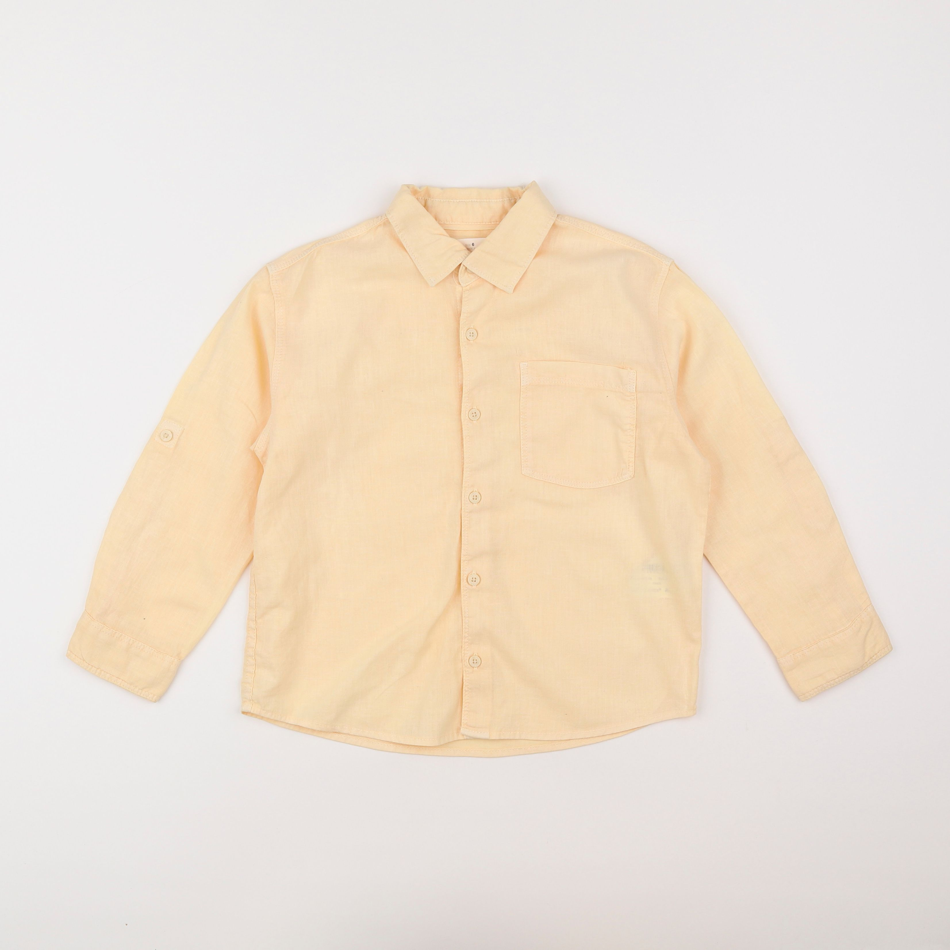 Zara - chemise jaune - 6 ans