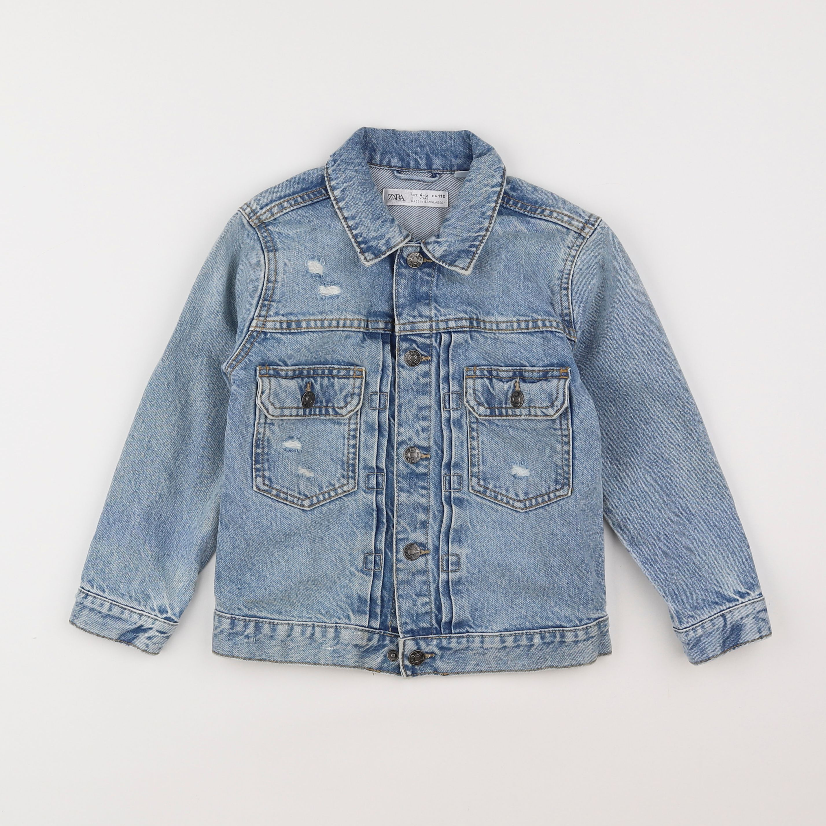 Zara - veste bleu - 4/5 ans