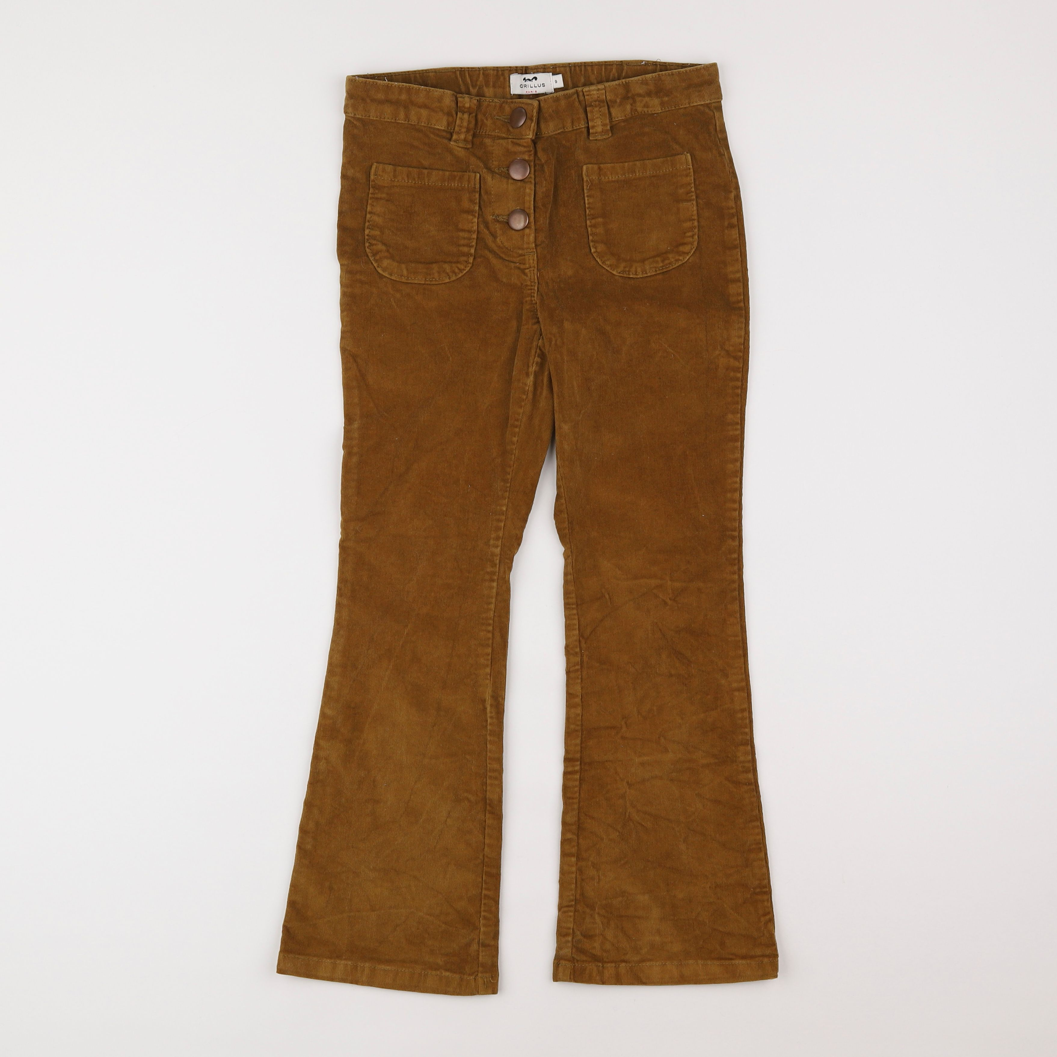 Cyrillus - pantalon marron - 9 ans