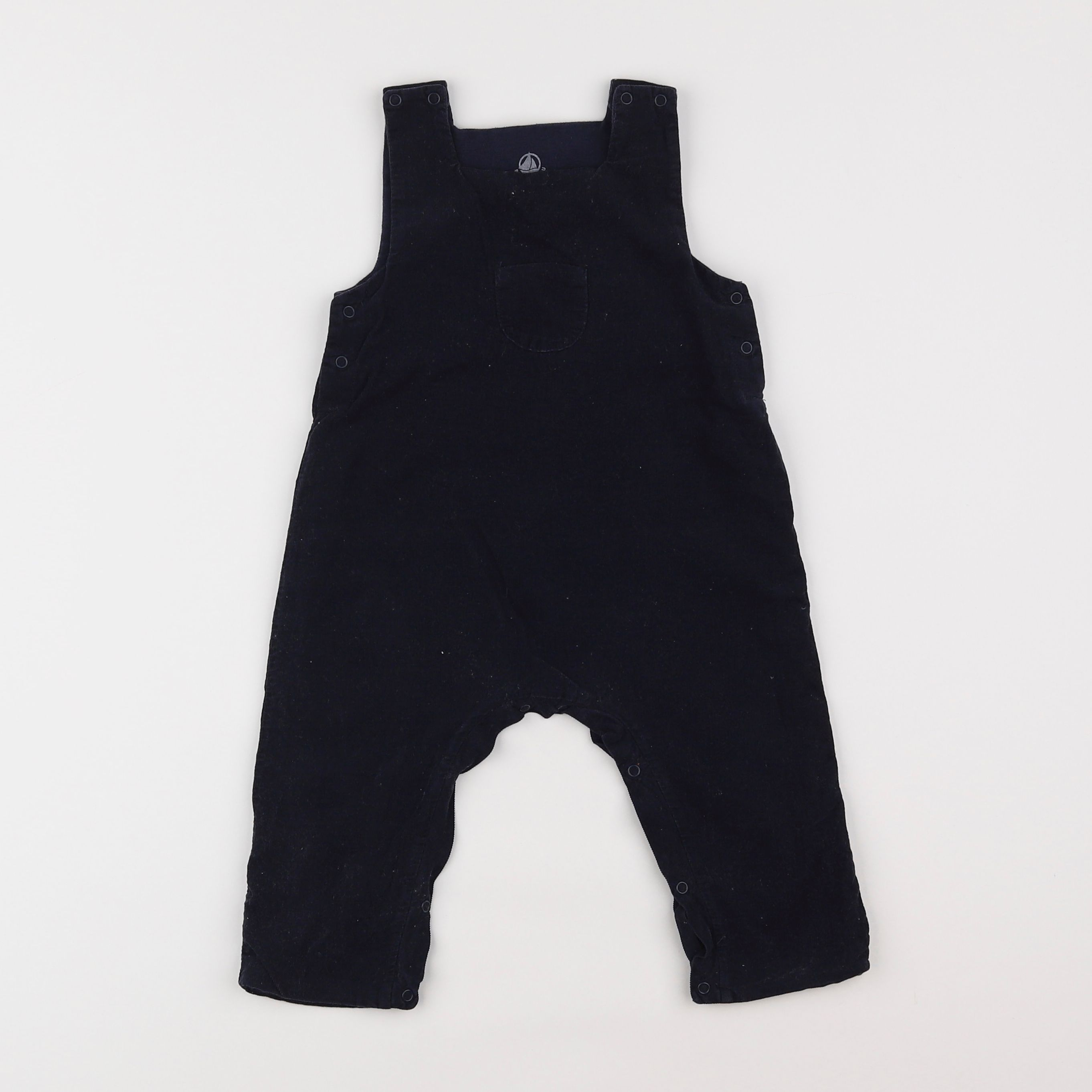 Petit Bateau - salopette bleu - 6 mois