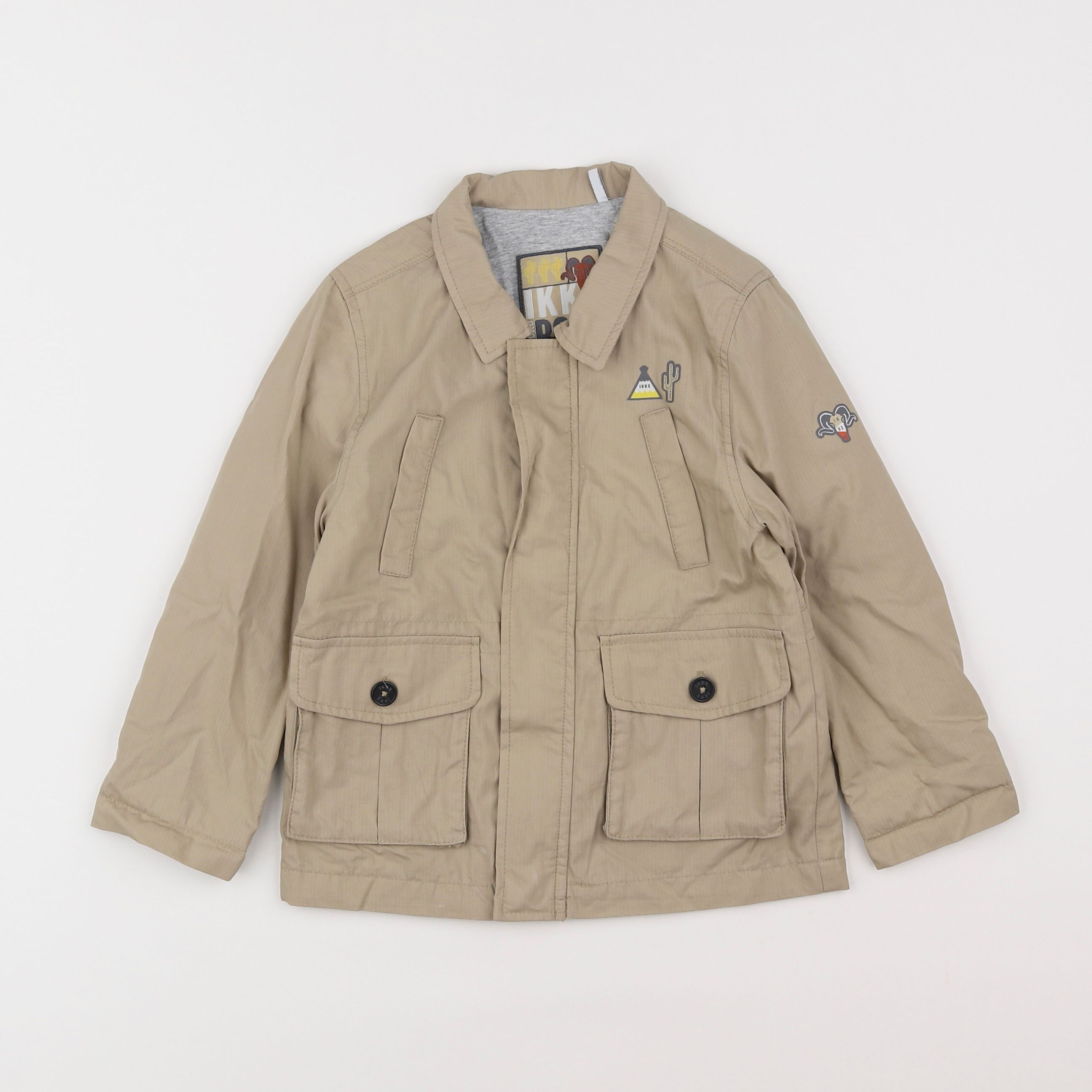 IKKS - veste beige - 3 ans