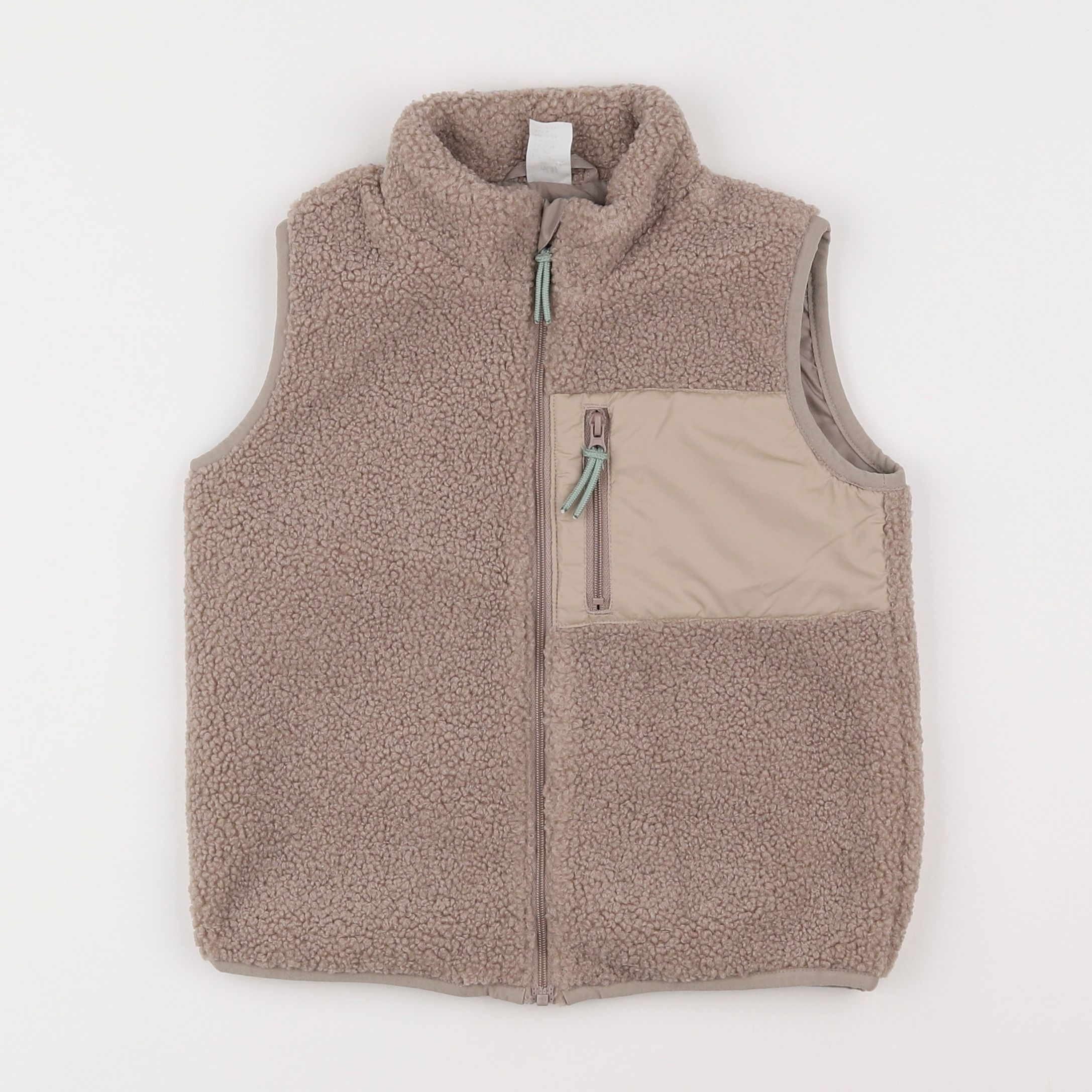 H&M - doudoune beige - 3/4 ans