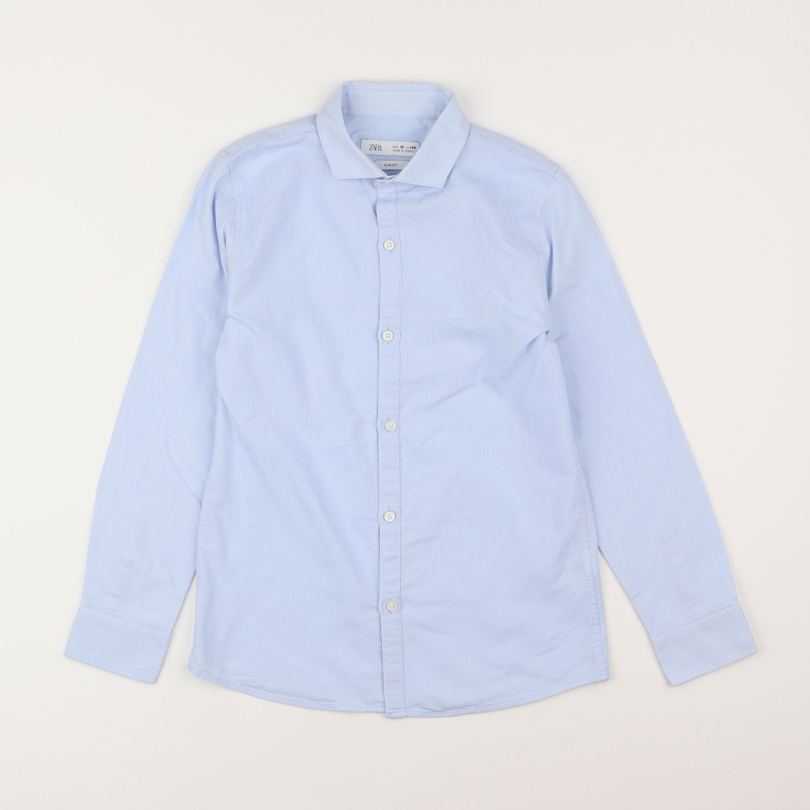 Zara - chemise bleu - 10 ans