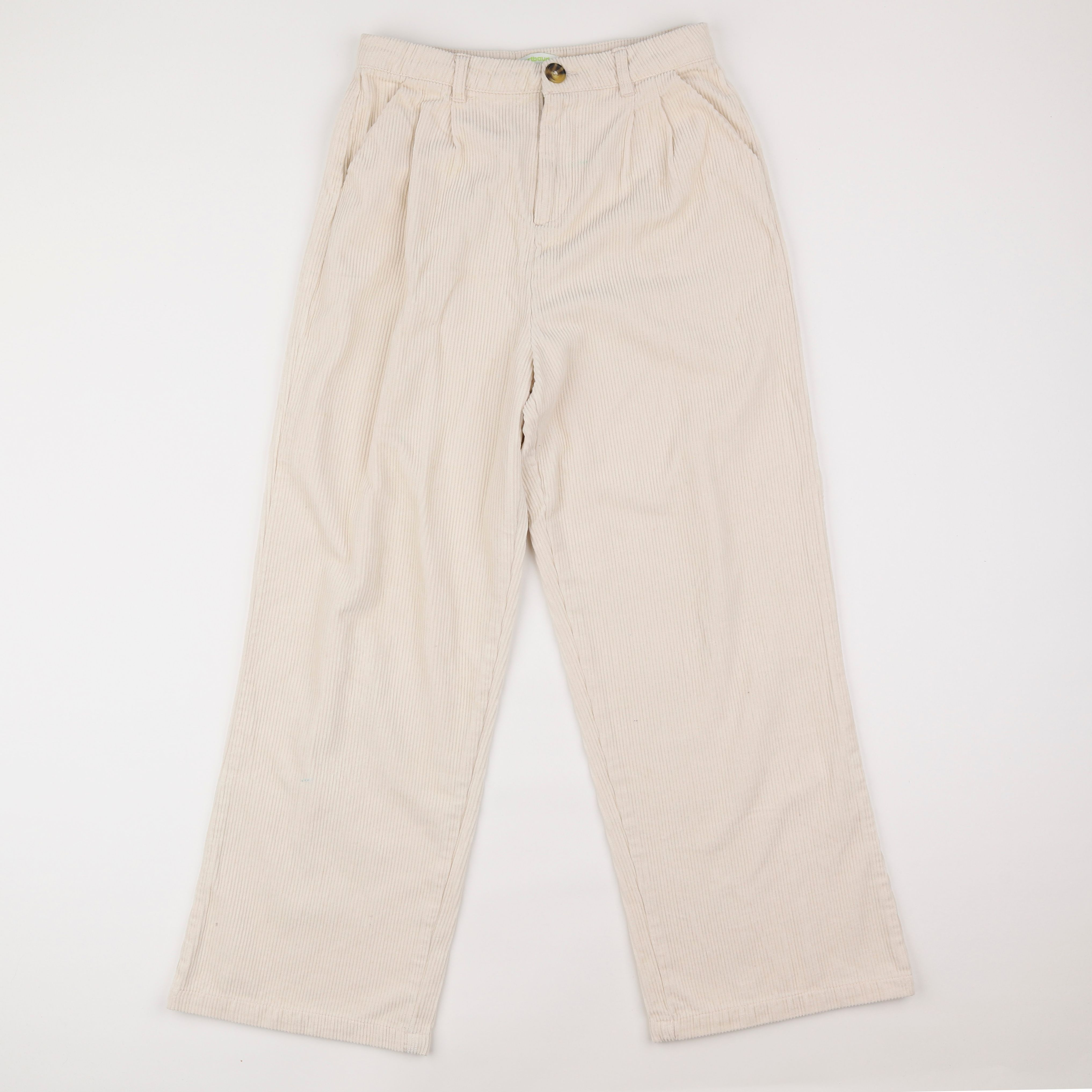 Vertbaudet - pantalon beige - 14 ans