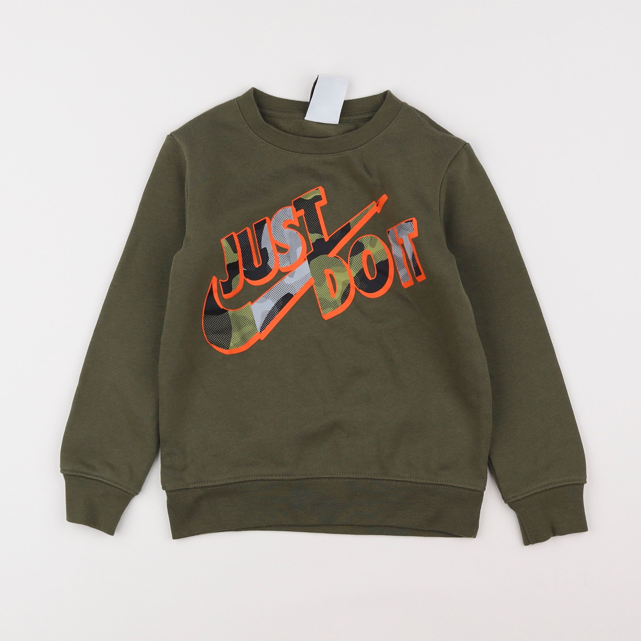 Nike - sweat vert - 4/5 ans