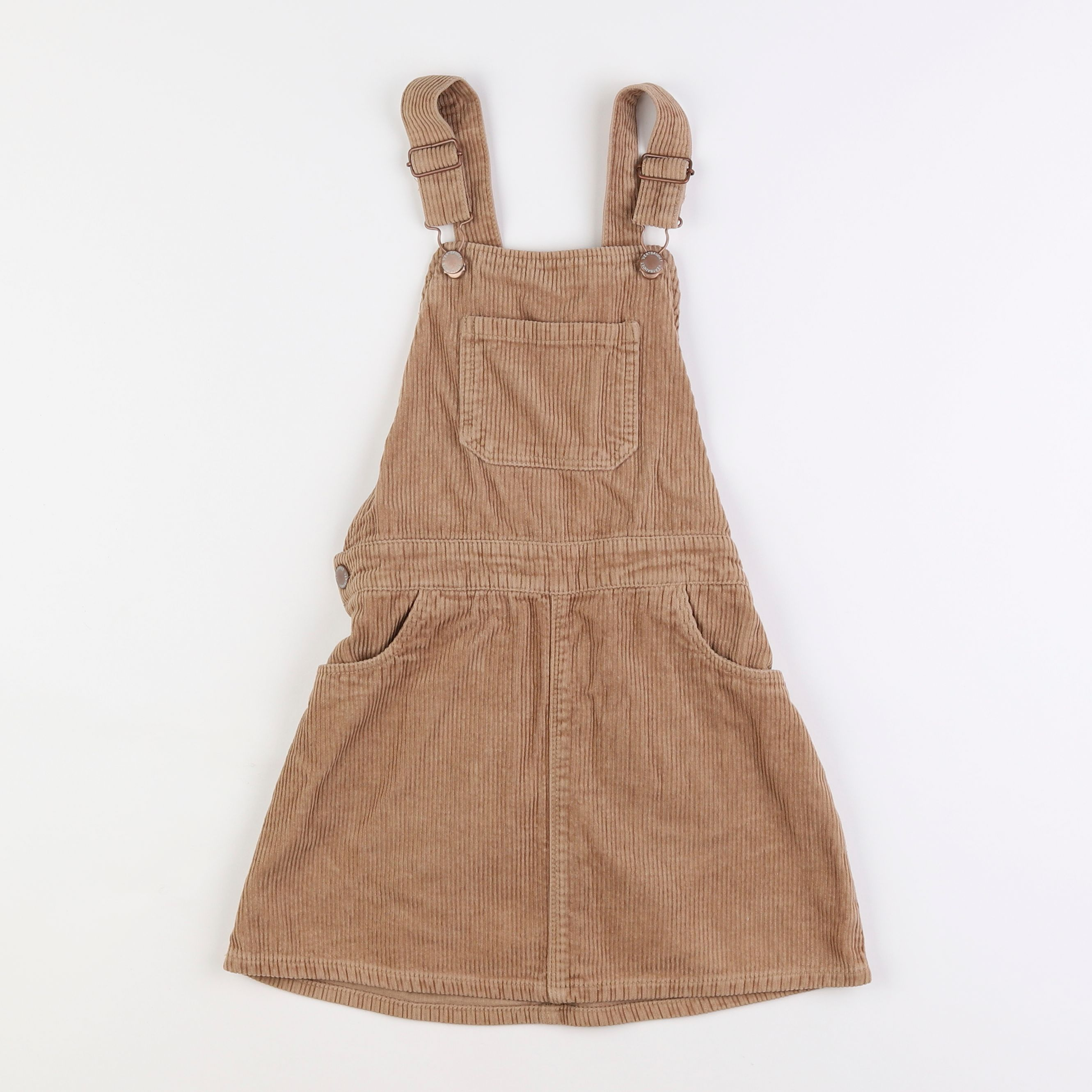 Vertbaudet - robe marron - 8 ans