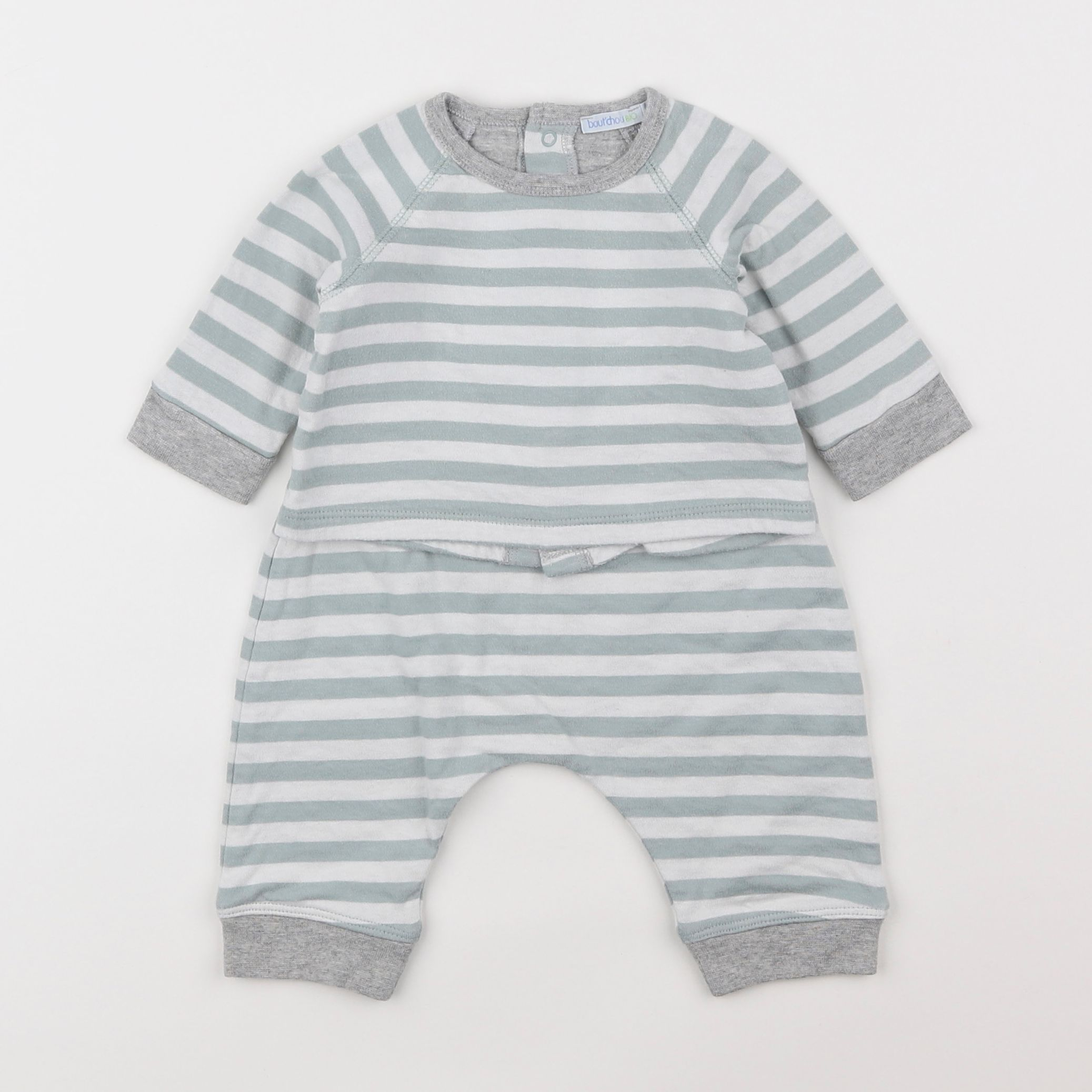 Boutchou - ensemble gris - 3 mois