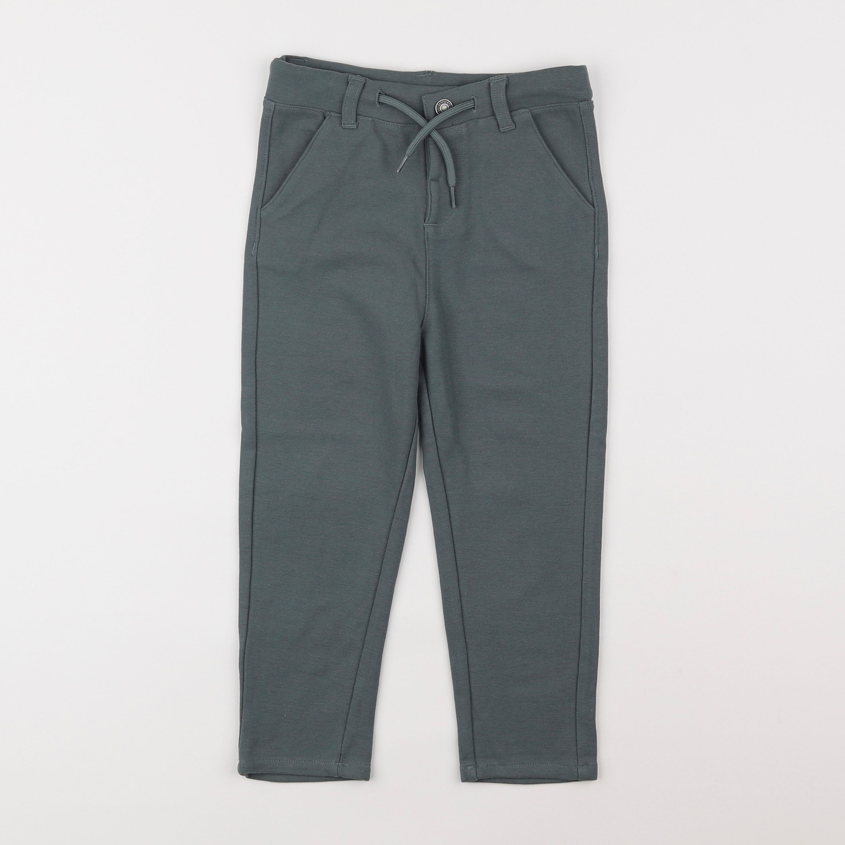 Vertbaudet - pantalon vert - 3 ans