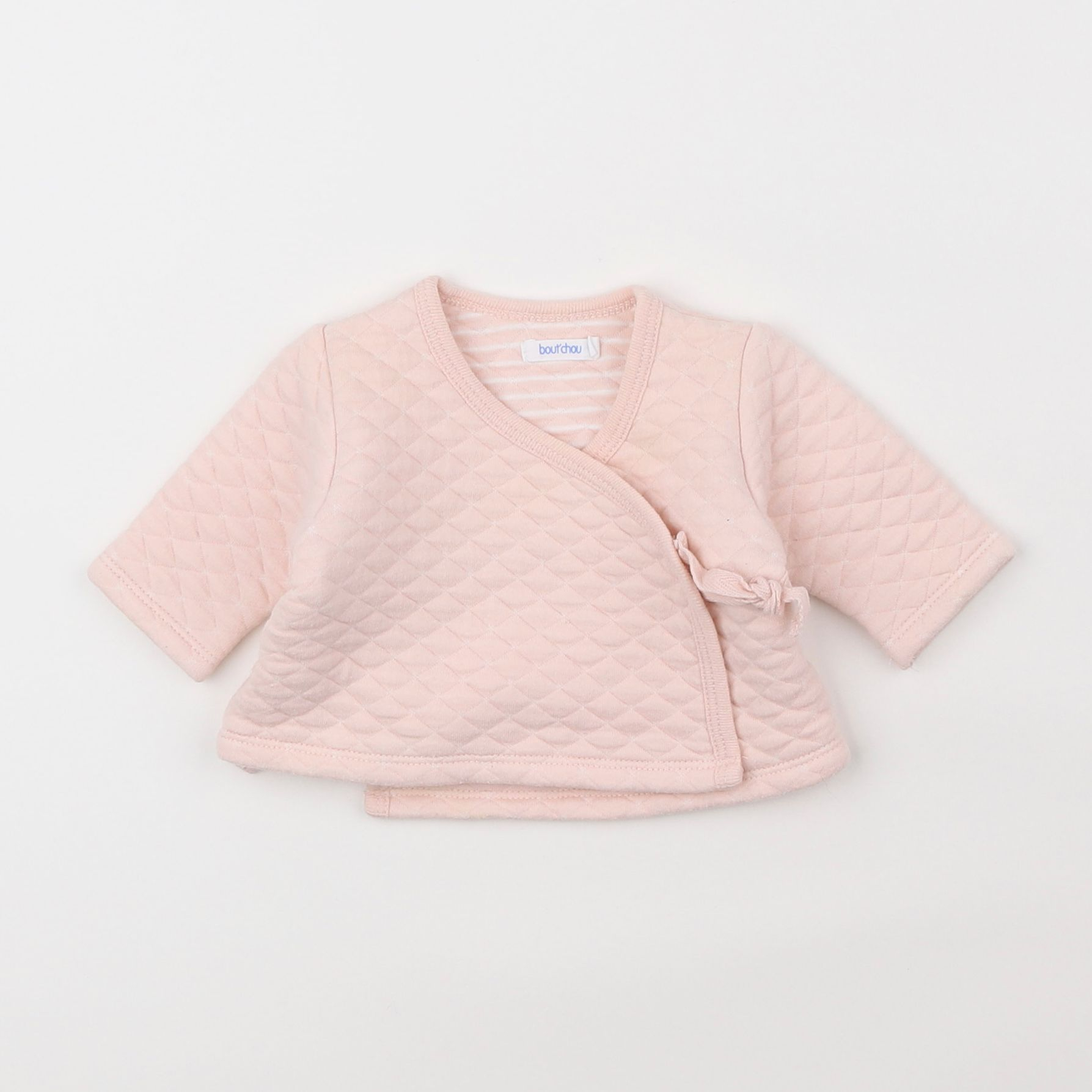 Boutchou - gilet rose - 1 mois