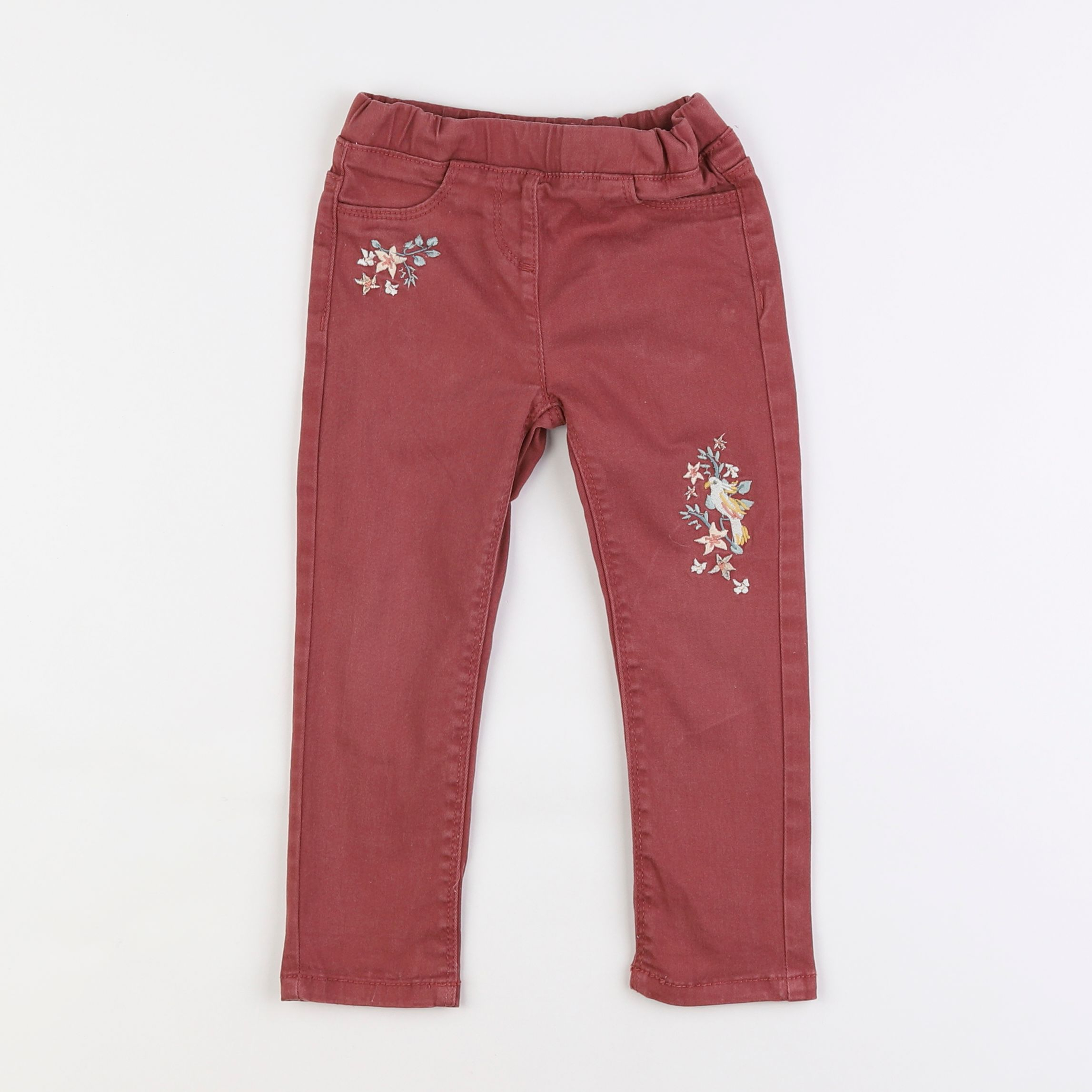 Vertbaudet - jegging rose - 3 ans