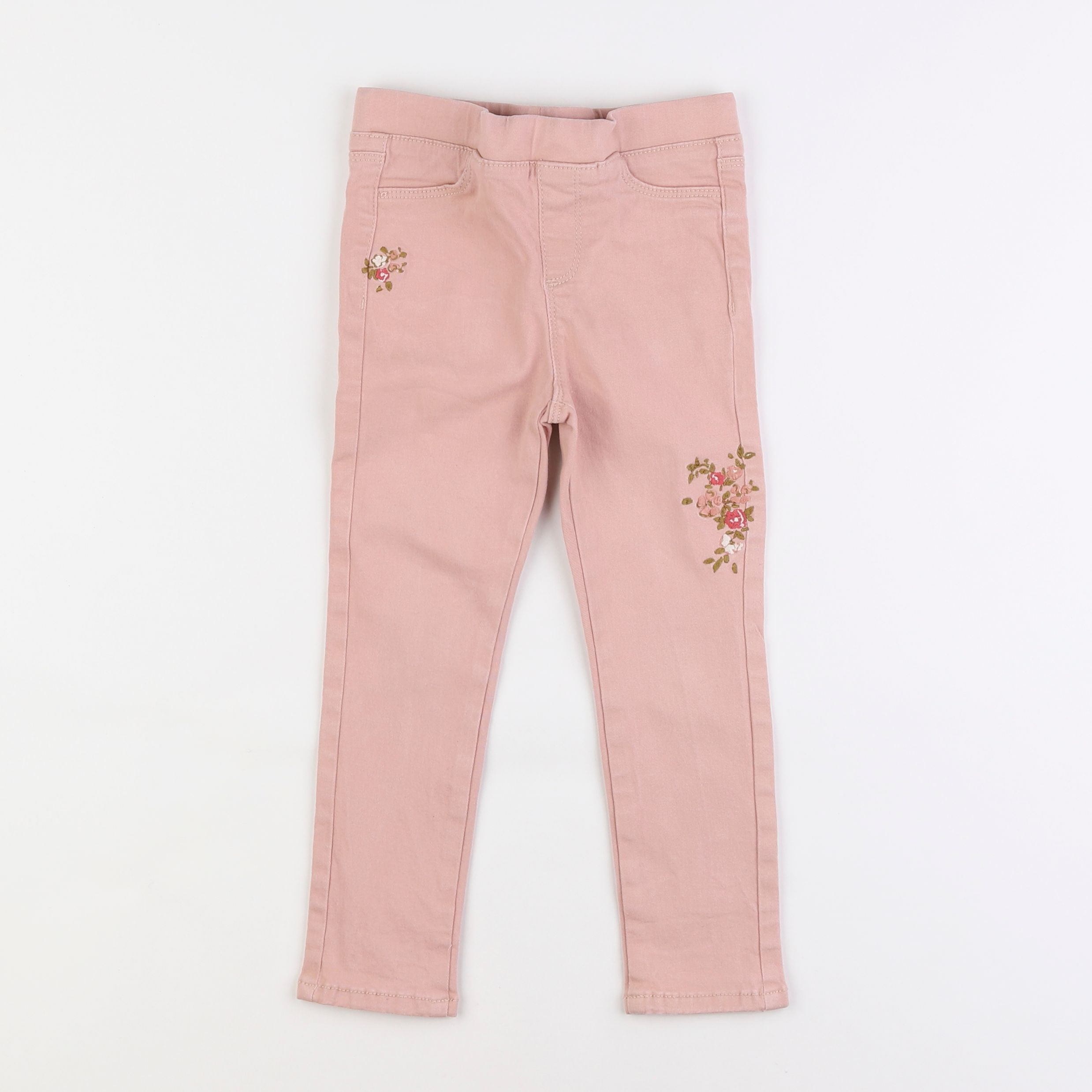 Vertbaudet - jegging rose - 4 ans