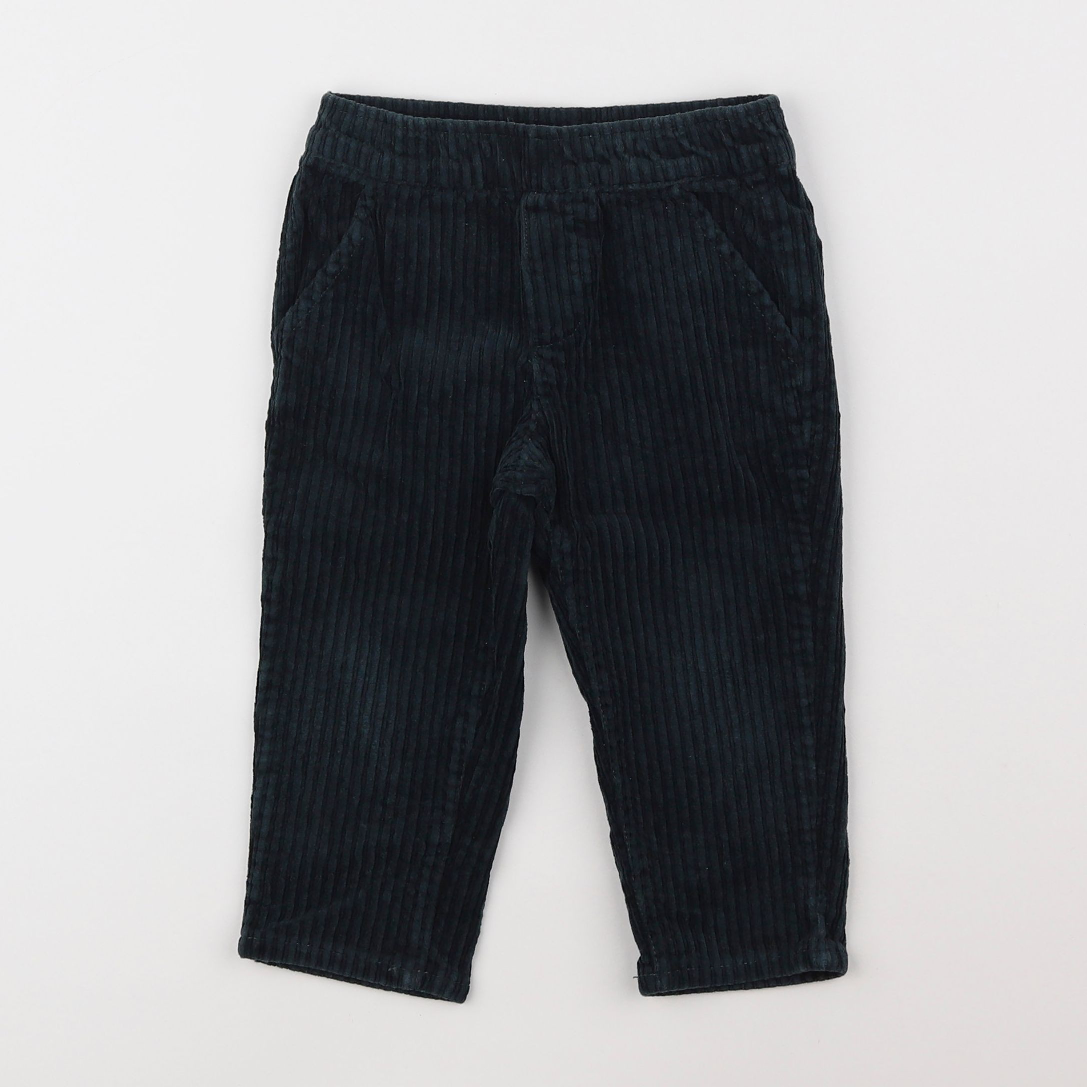 Vertbaudet - pantalon bleu - 2 ans