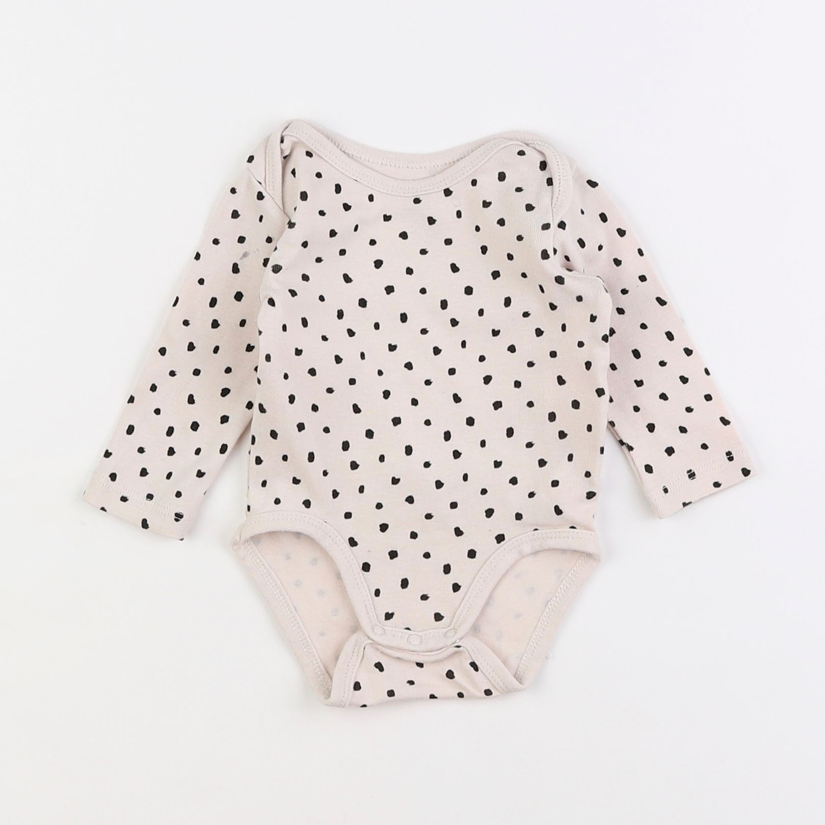 H&M - body beige - 1/3 mois