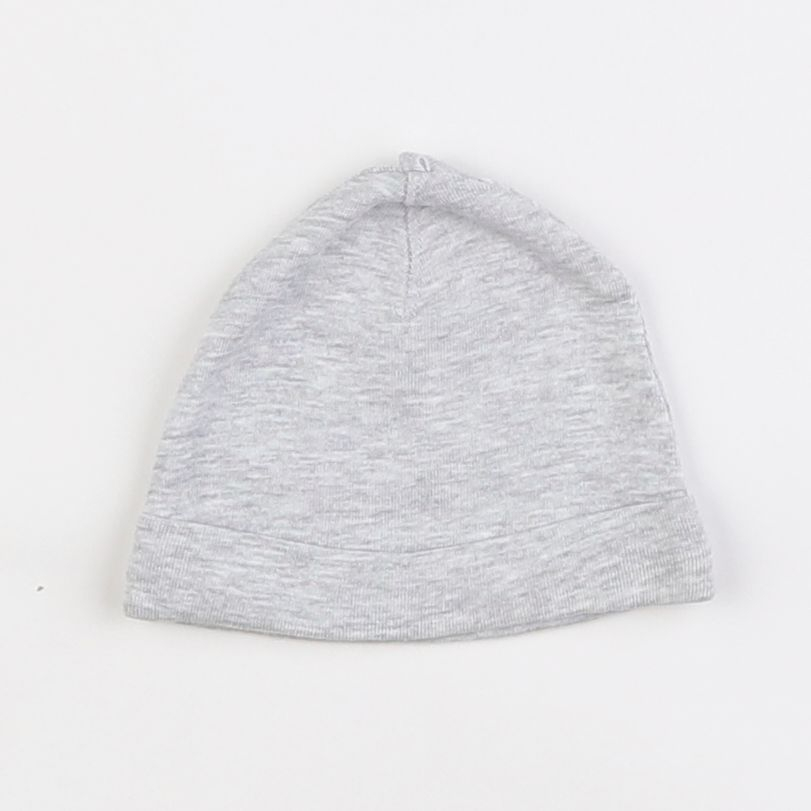 H&M - bonnet gris - 1/3 mois