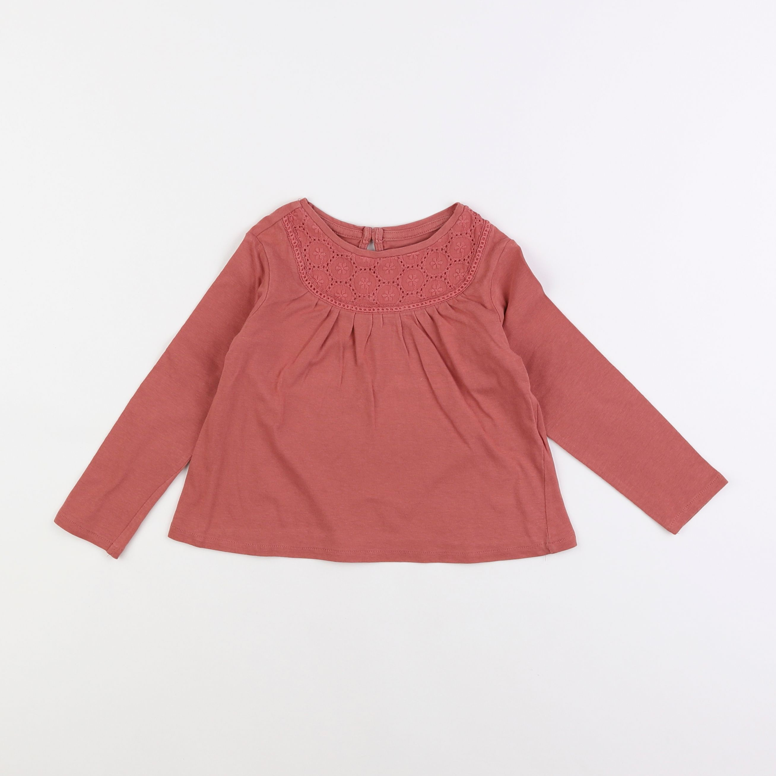 Vertbaudet - tee-shirt rose - 3 ans