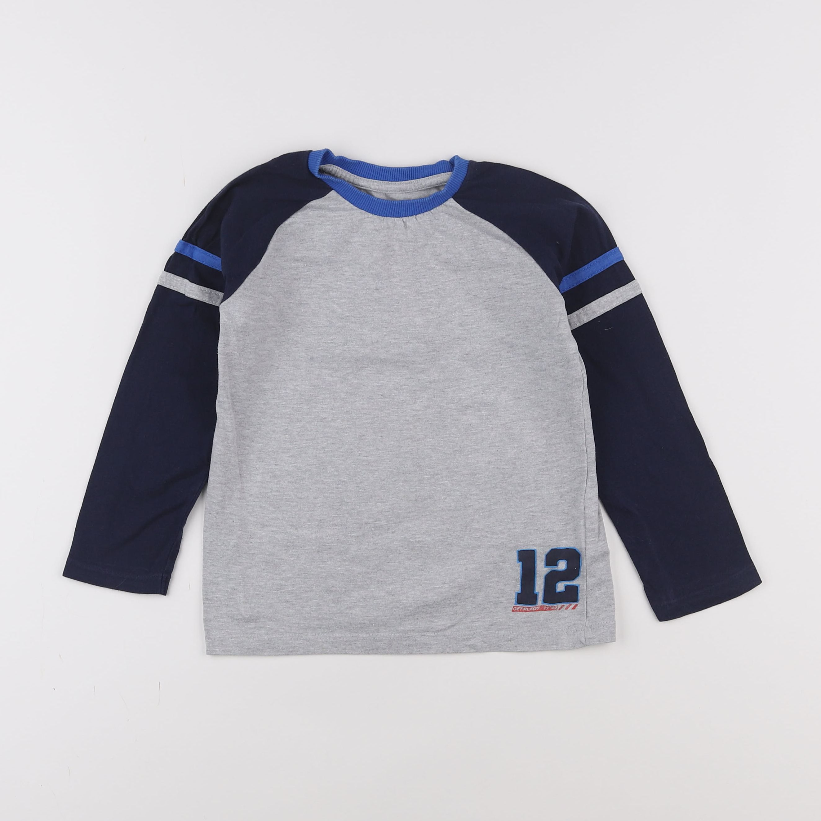 Vertbaudet - tee-shirt gris - 5 ans