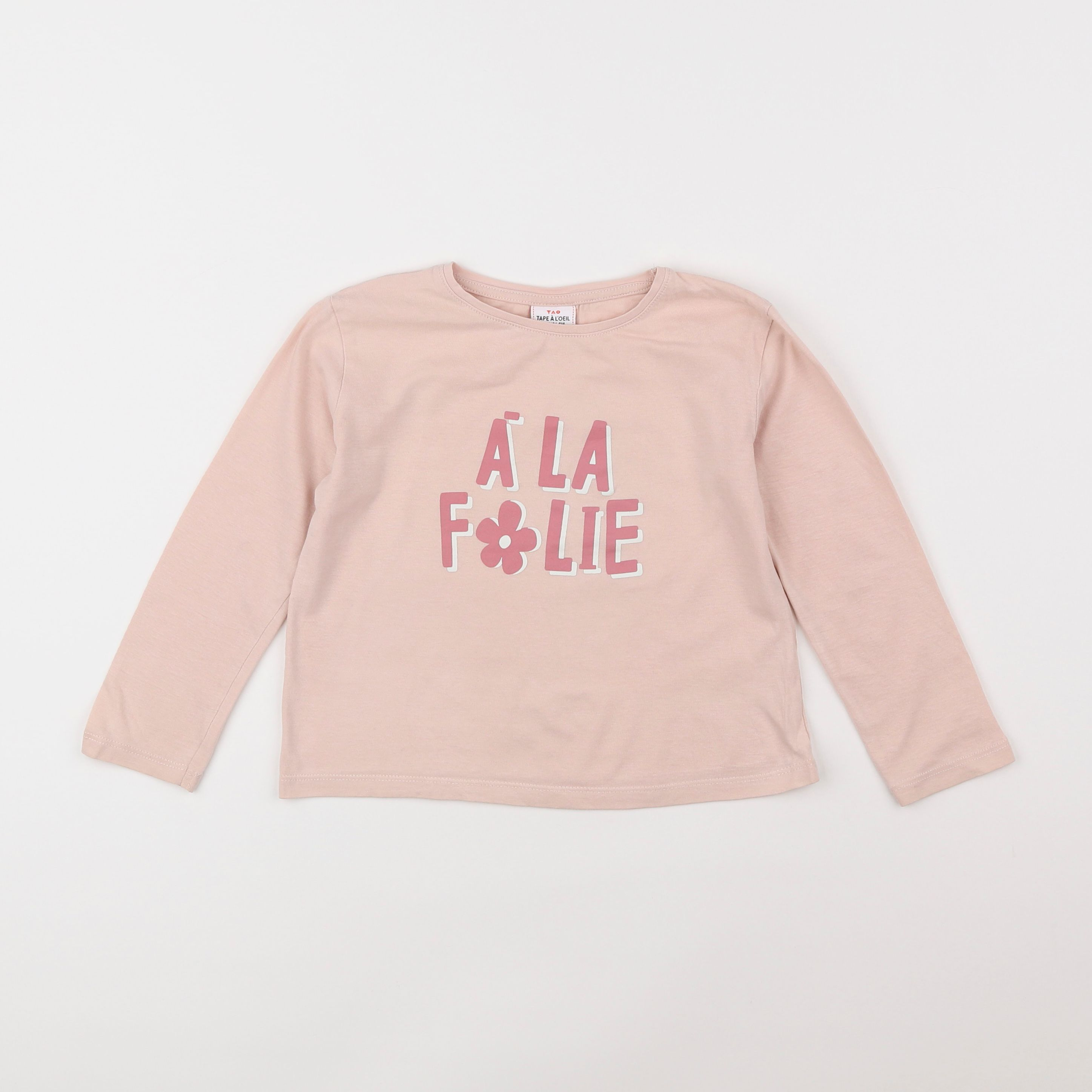 Tape à l'oeil - tee-shirt rose - 4 ans