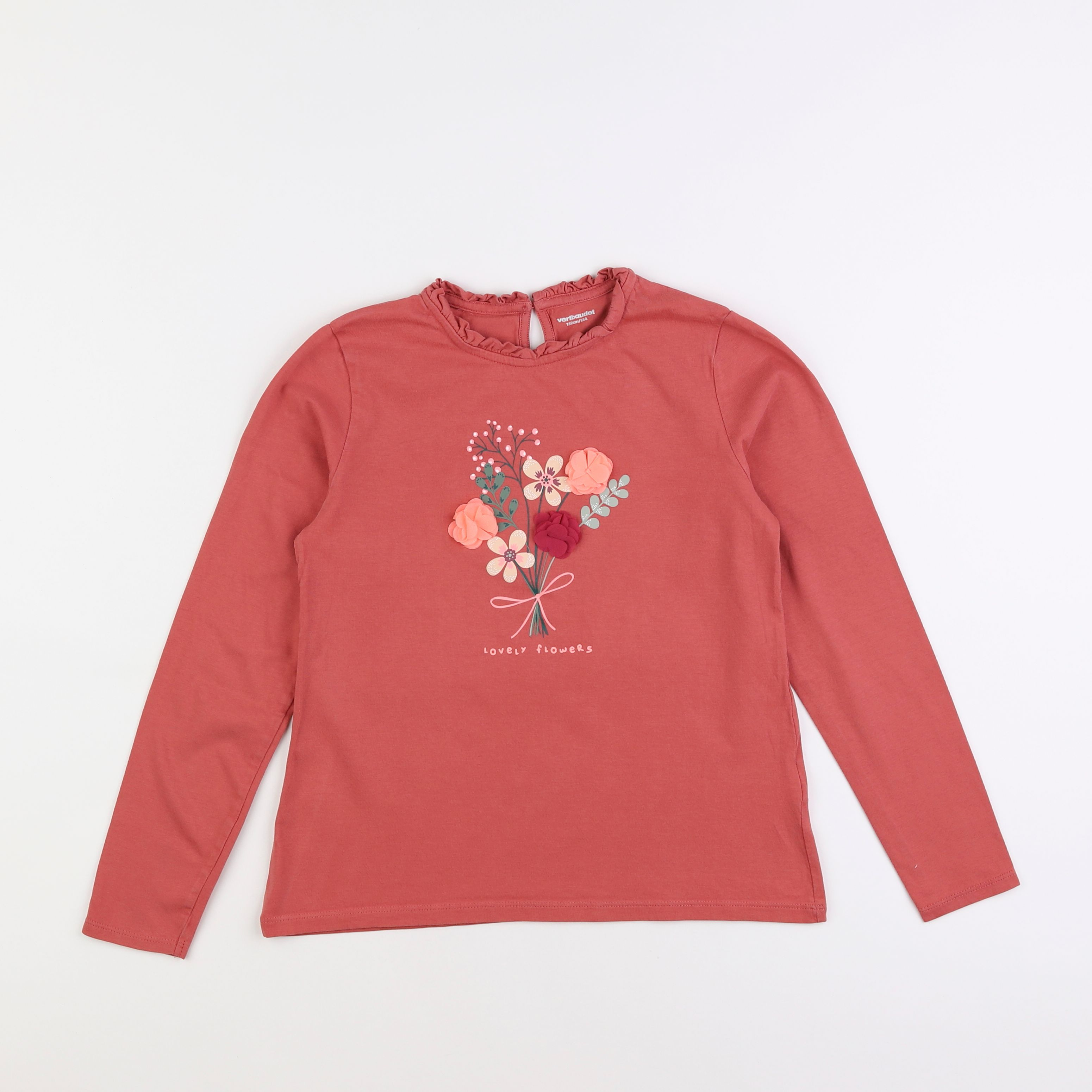 Vertbaudet - tee-shirt rose - 12 ans