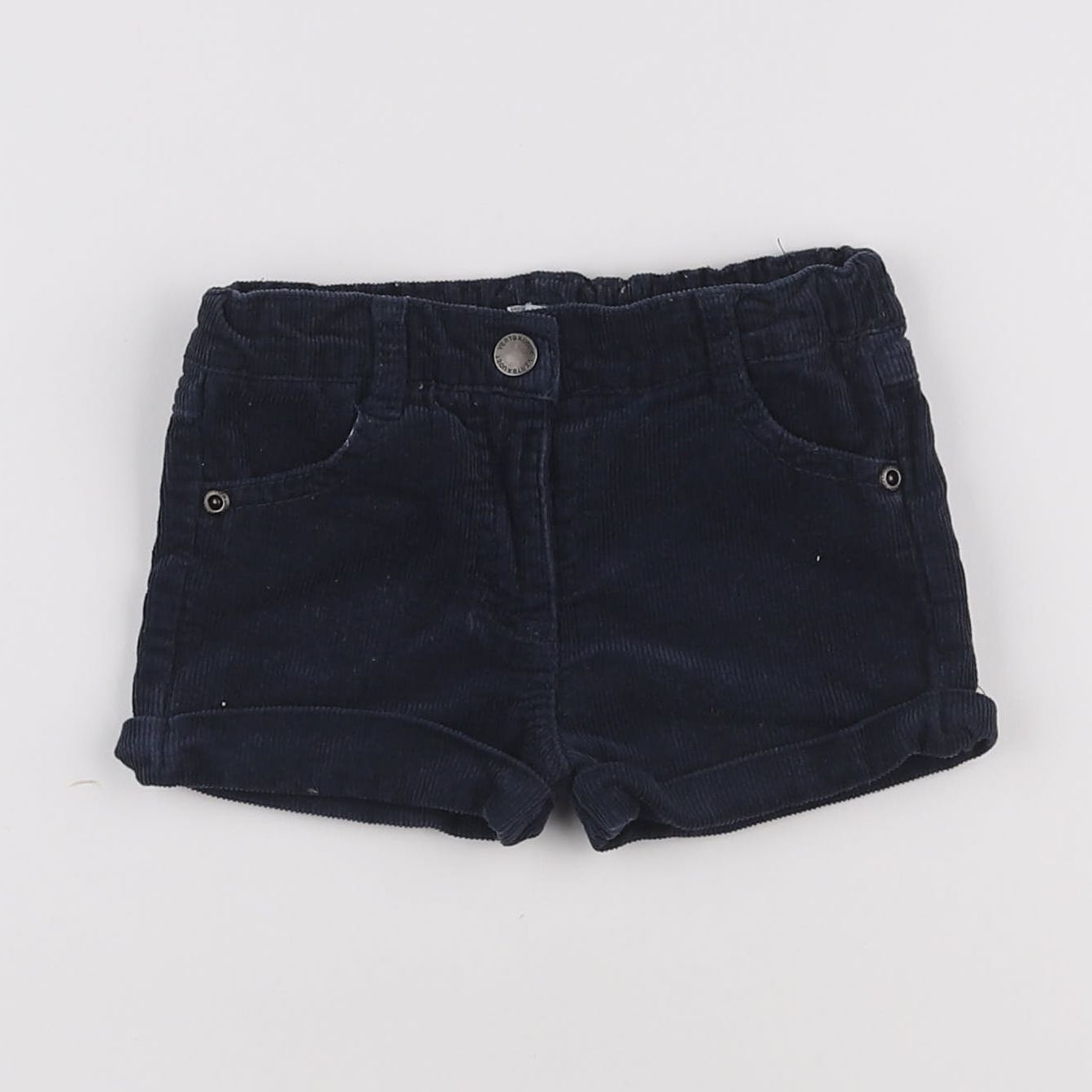 Vertbaudet - short bleu - 6 mois