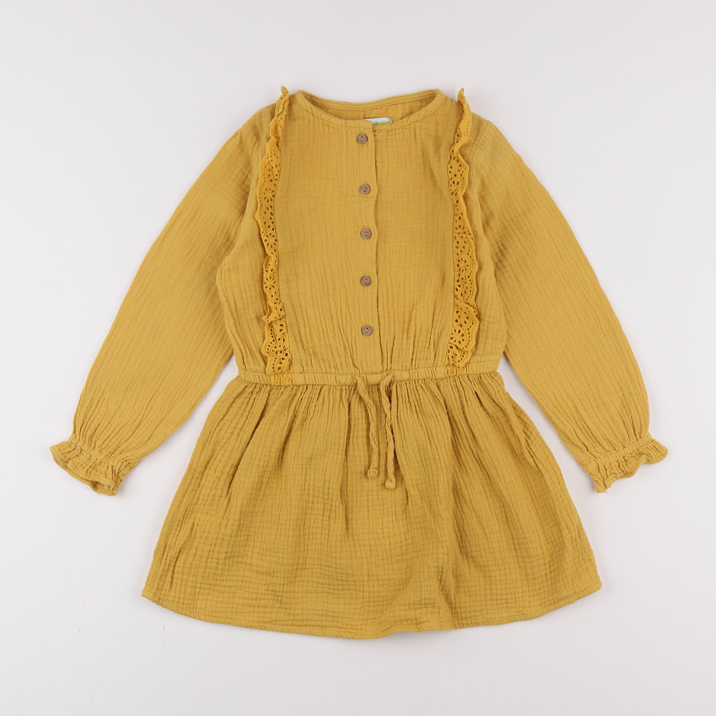 Vertbaudet - robe jaune - 5 ans