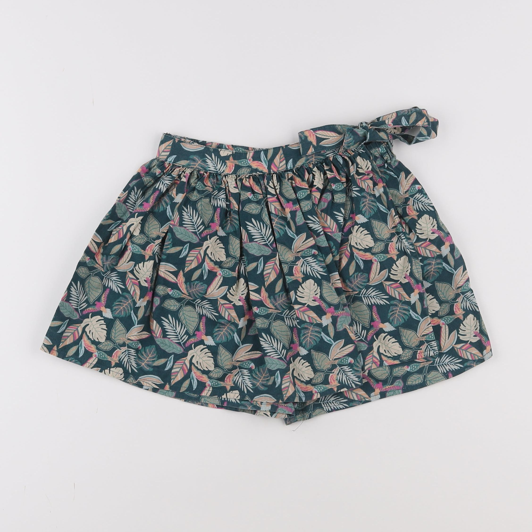 Vertbaudet - jupe short multicolore - 5 ans