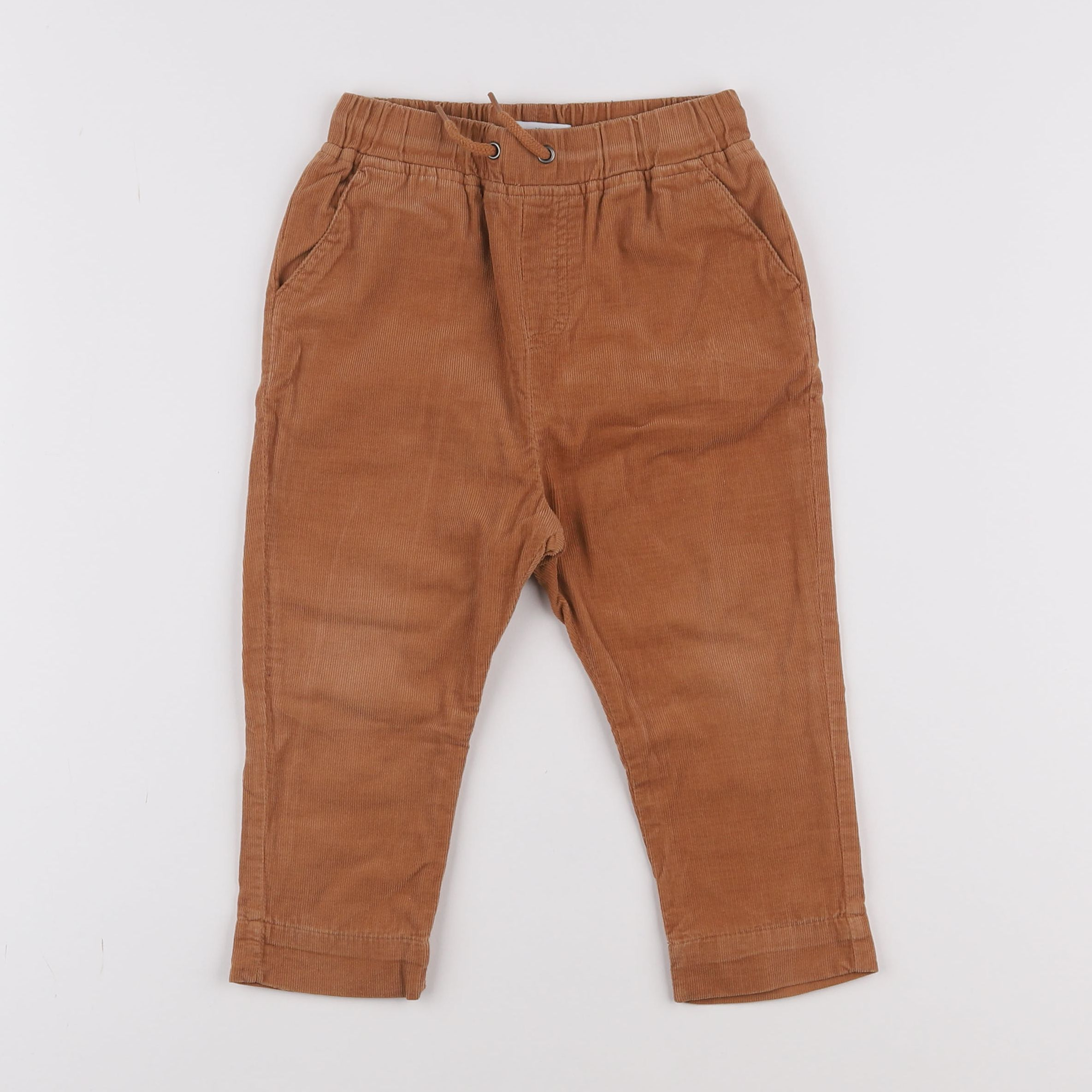 Vertbaudet - pantalon marron - 2 ans