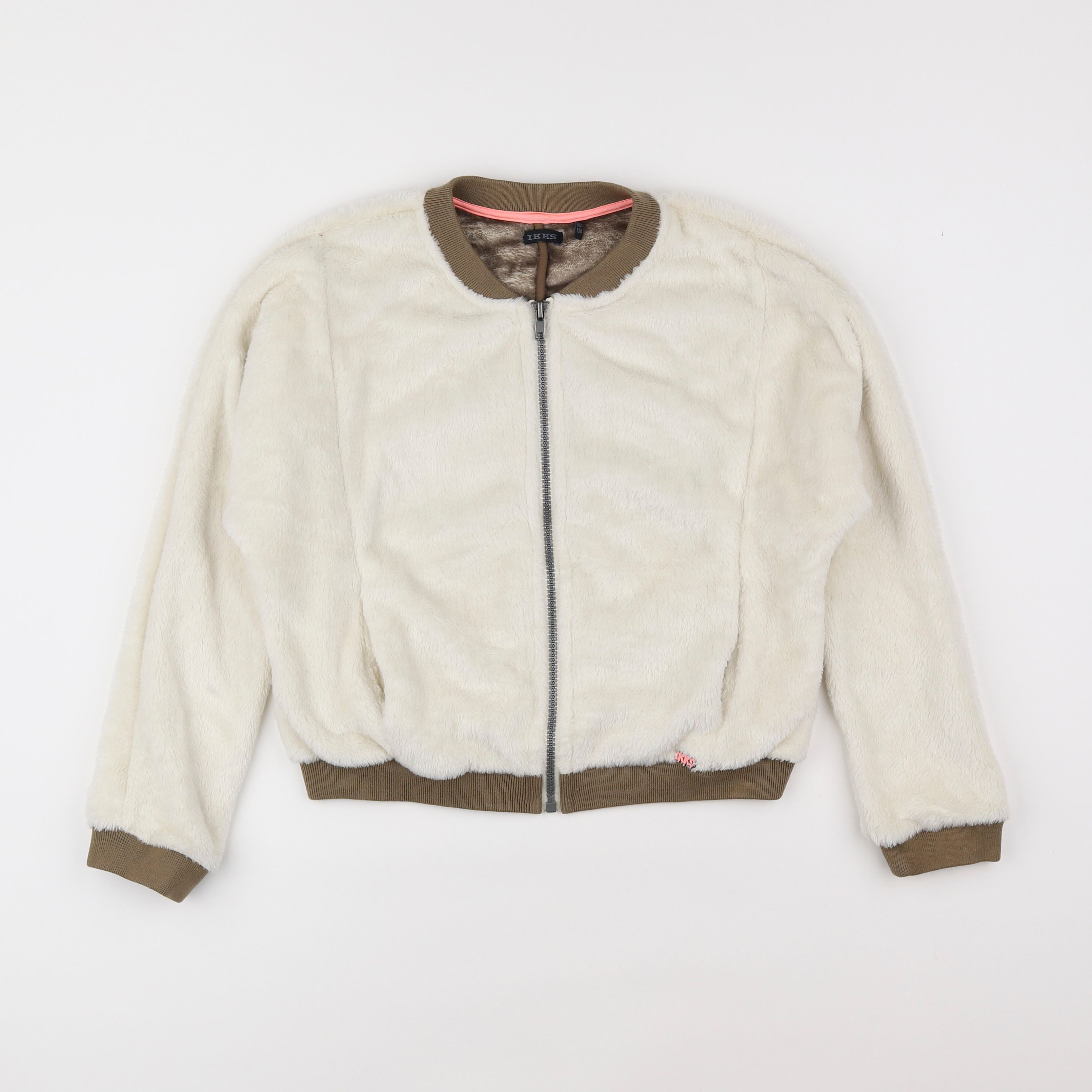 IKKS - veste blanc, vert - 10 ans