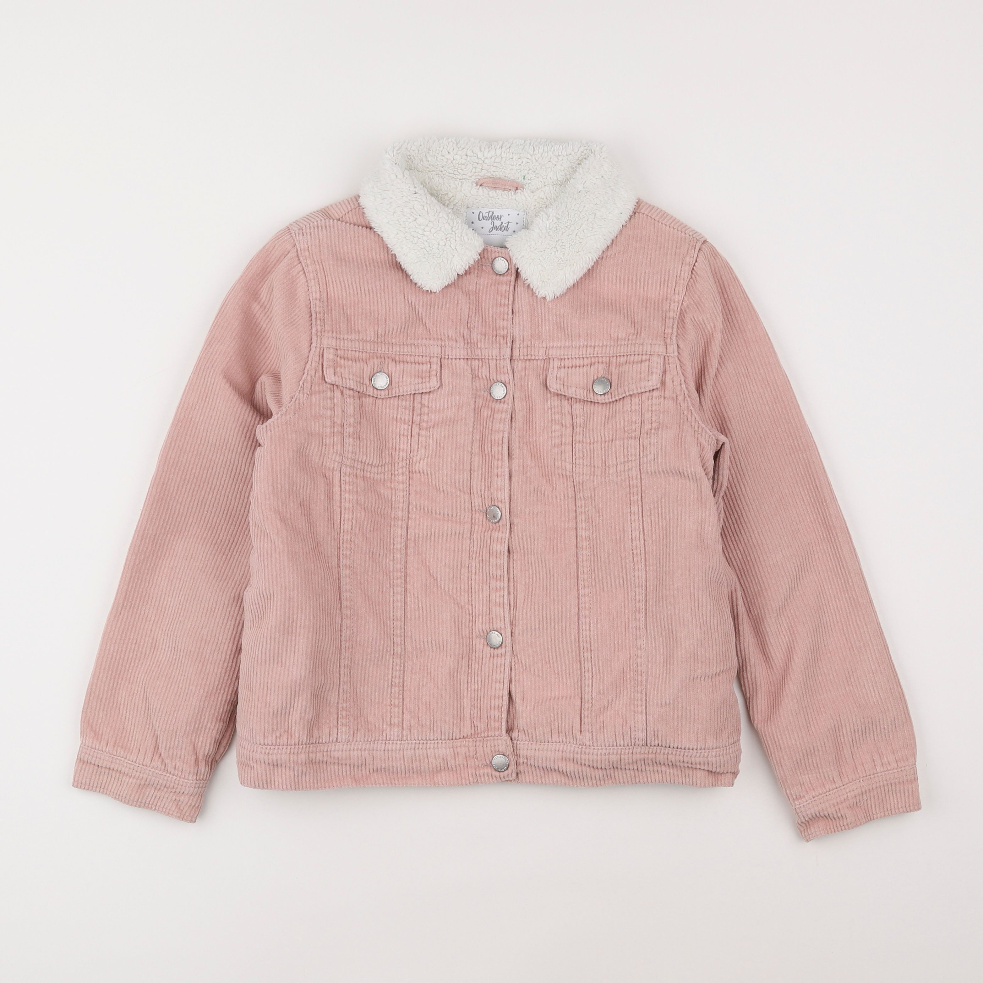 Vertbaudet - veste rose - 10 ans