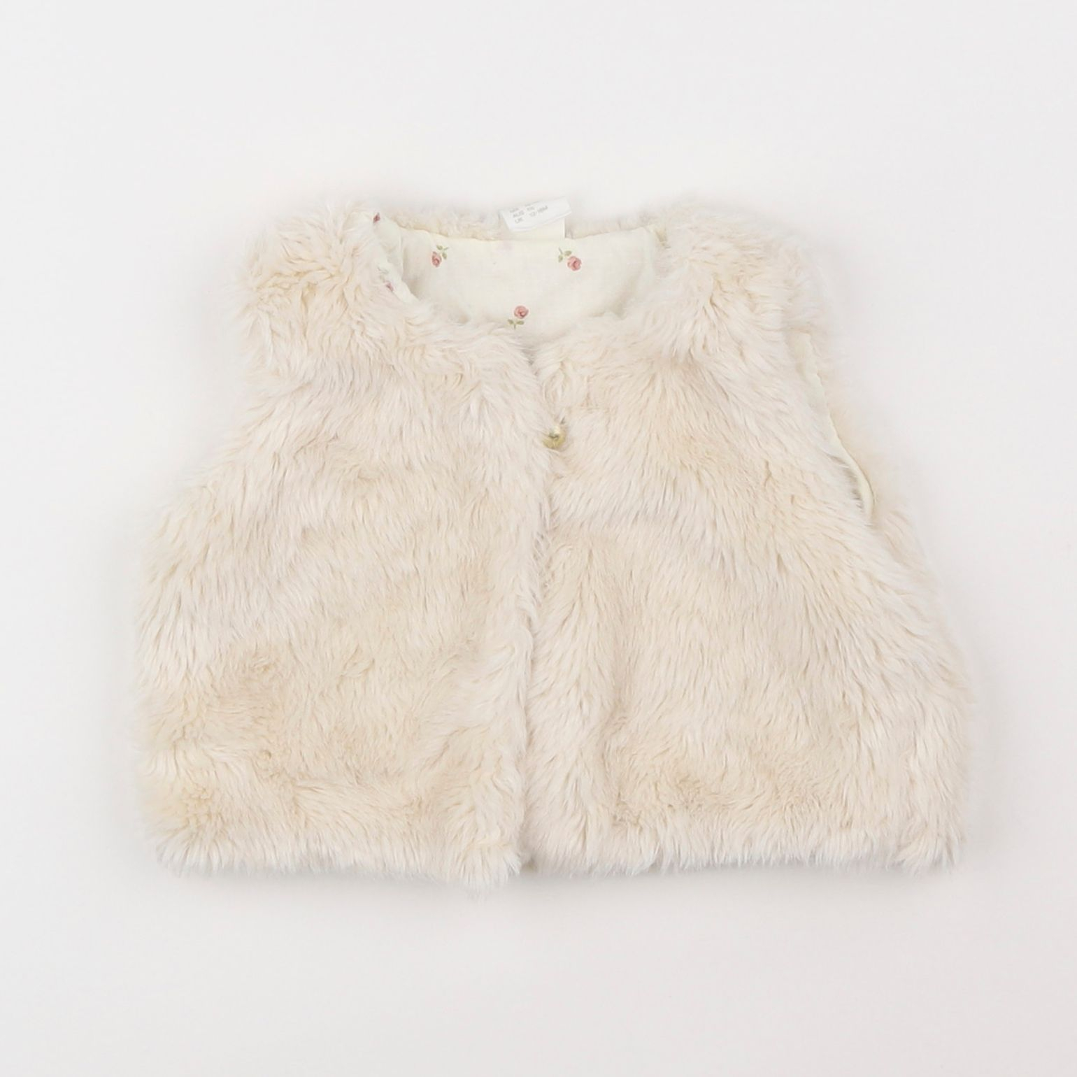 H&M - gilet beige - 12/18 mois